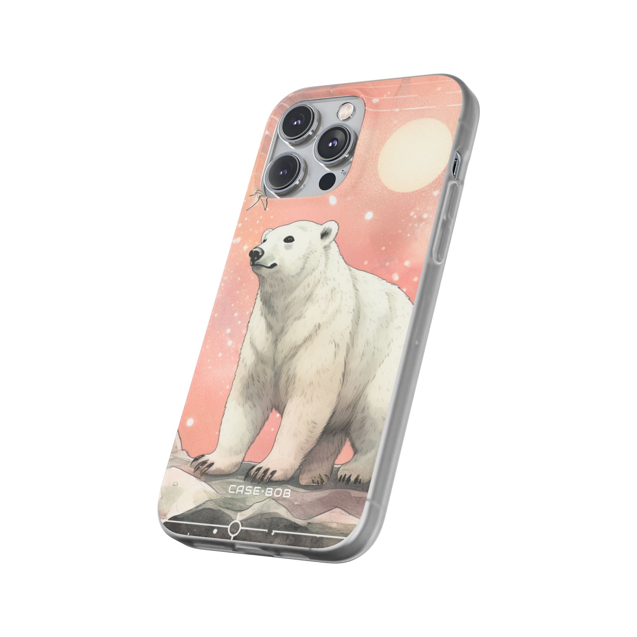 Polar Bear Dream iPhone 14 Pro Max Case - Soft