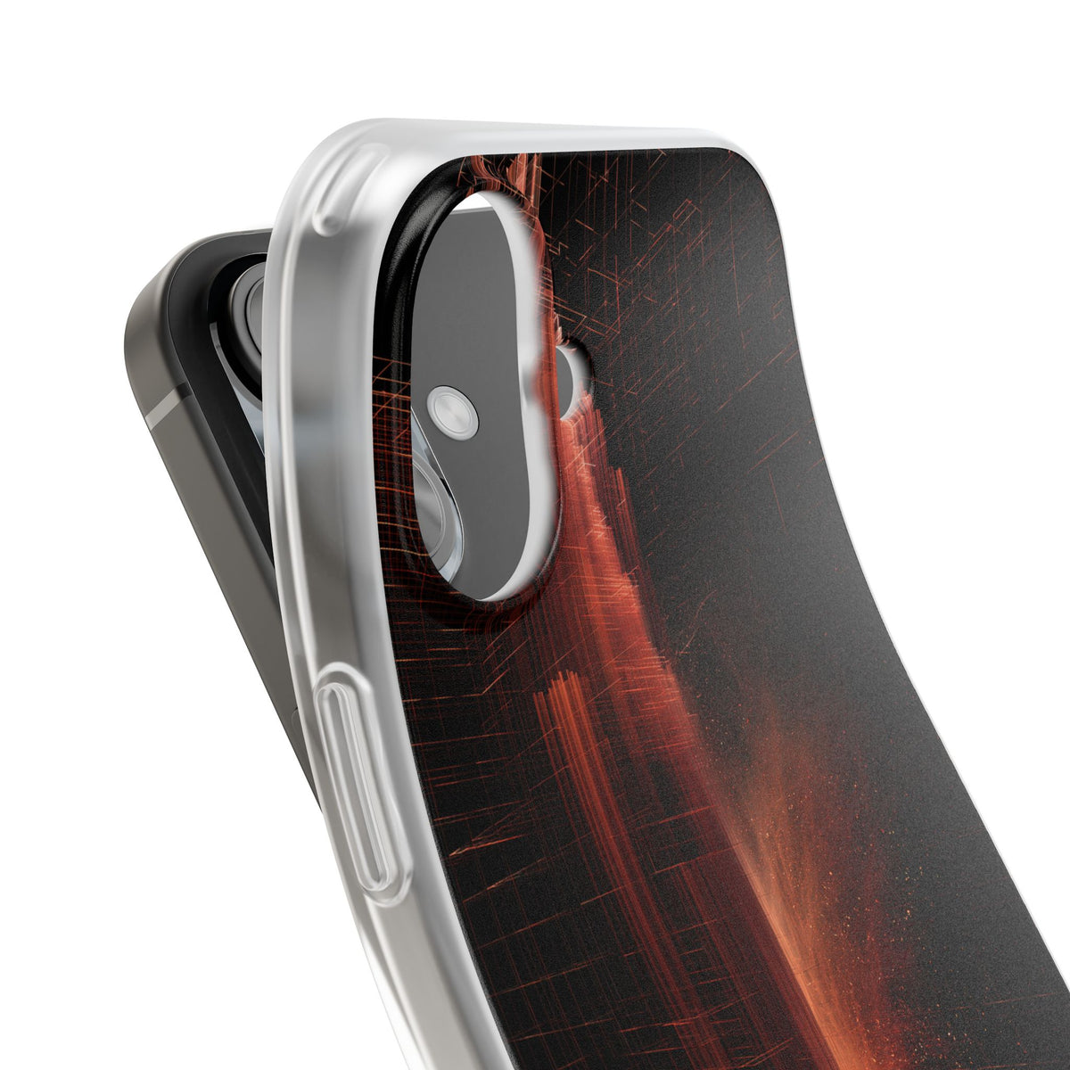 Luminous Monolith · Lite Phone Case for iPhone · Black