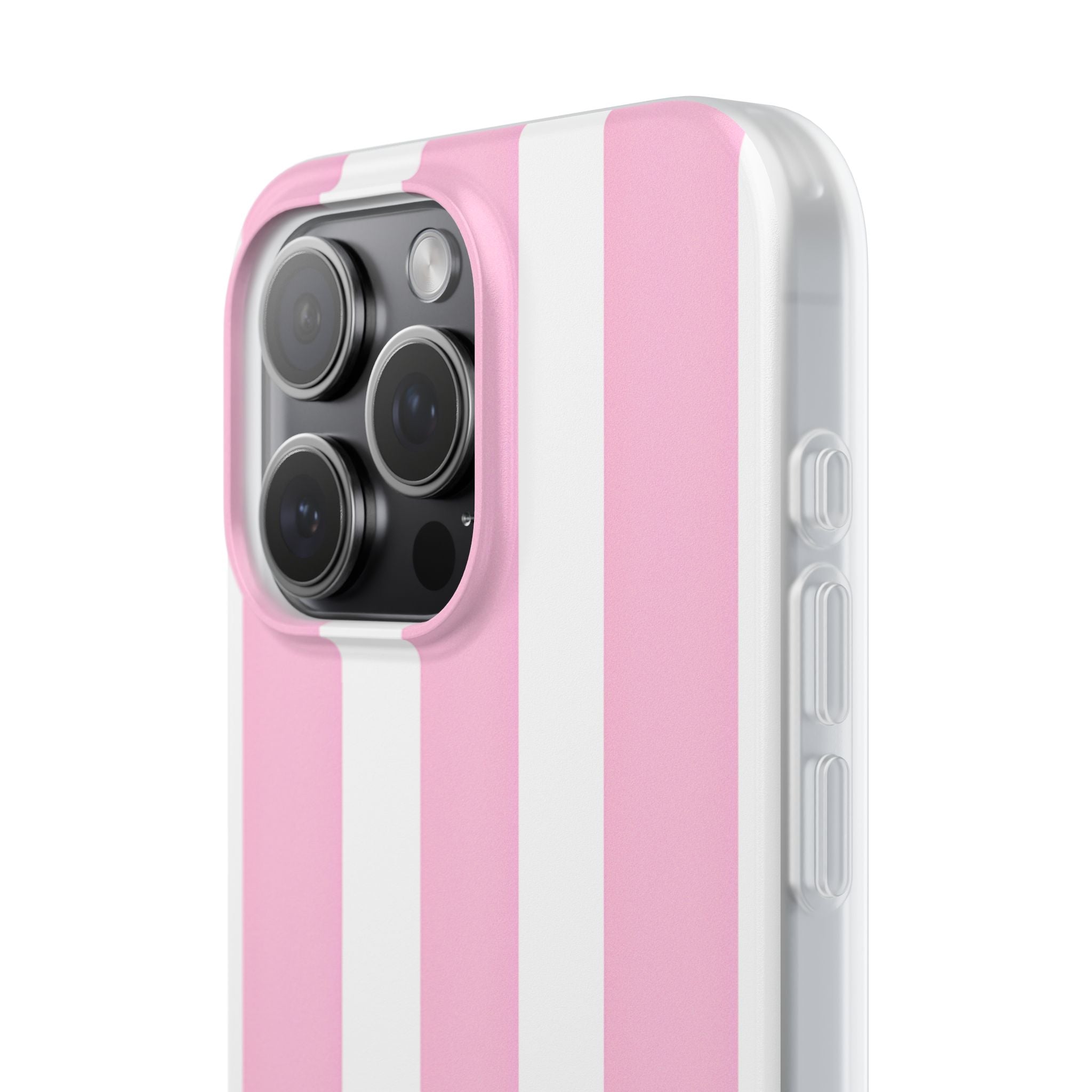 Soft Pink Stripe · Soft Phone Case for iPhone