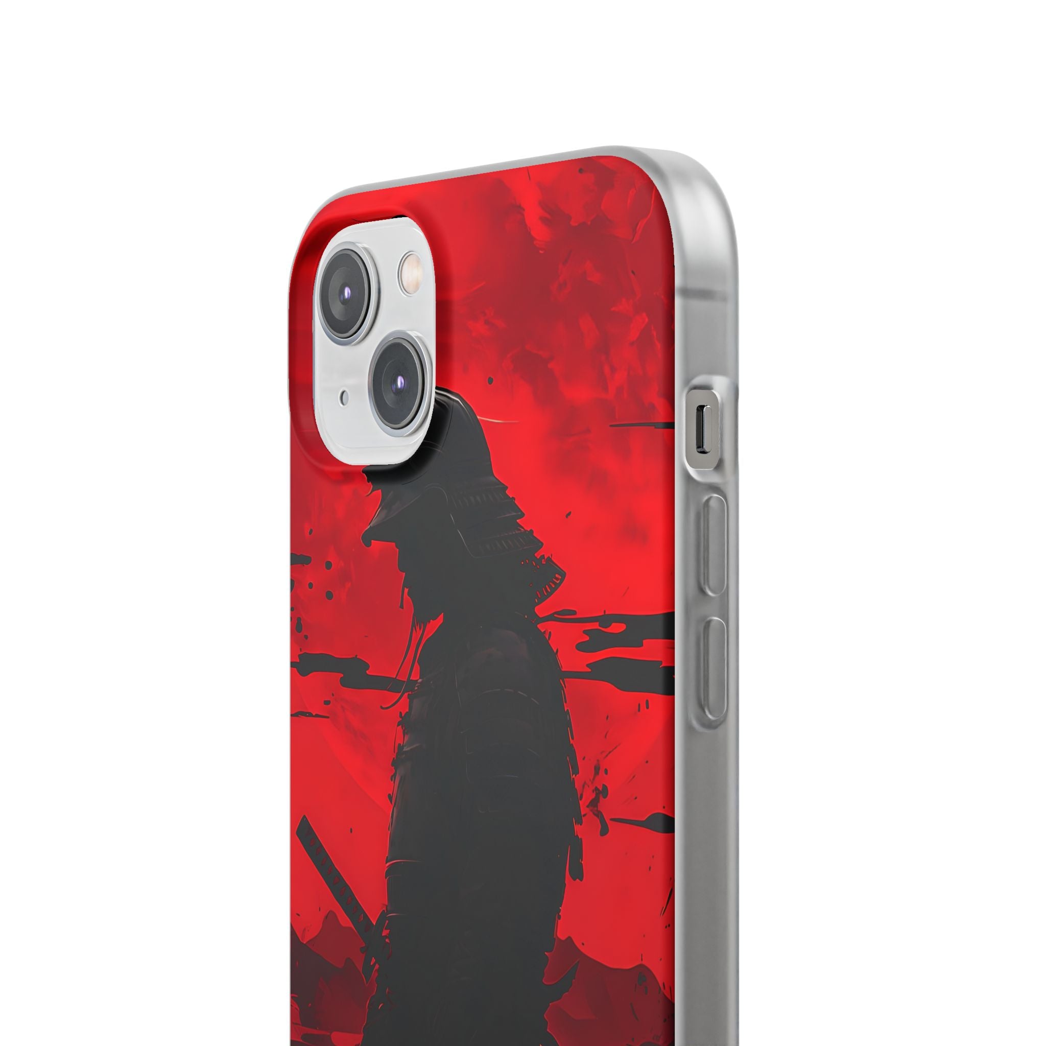 Crimson Samurai iPhone 14 Plus Cover - Blød