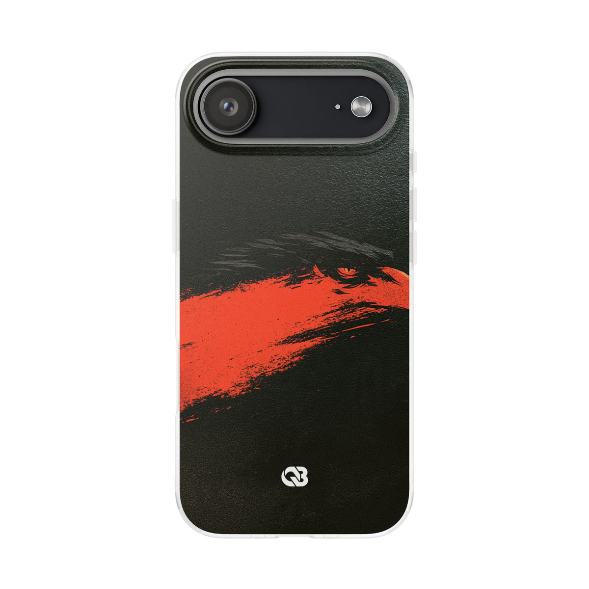 Crimson Raptor Noir · Lite Phone Case for iPhone · Black