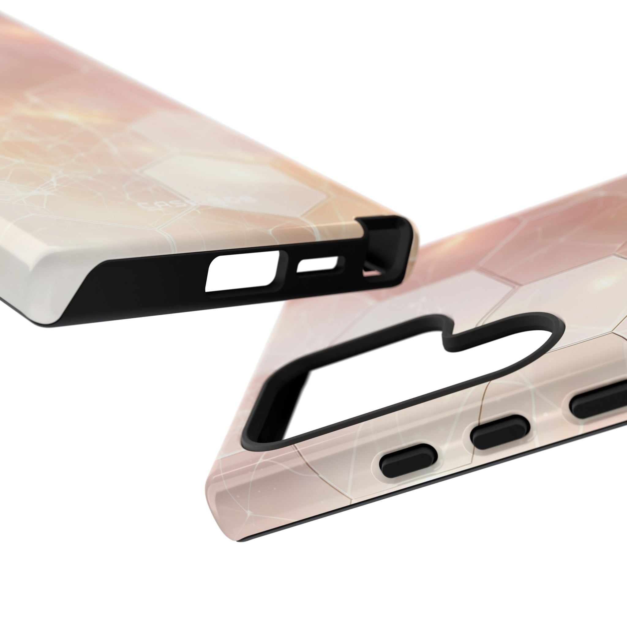 Honeycomb Glow Samsung S24 Ultra Skal - Tough