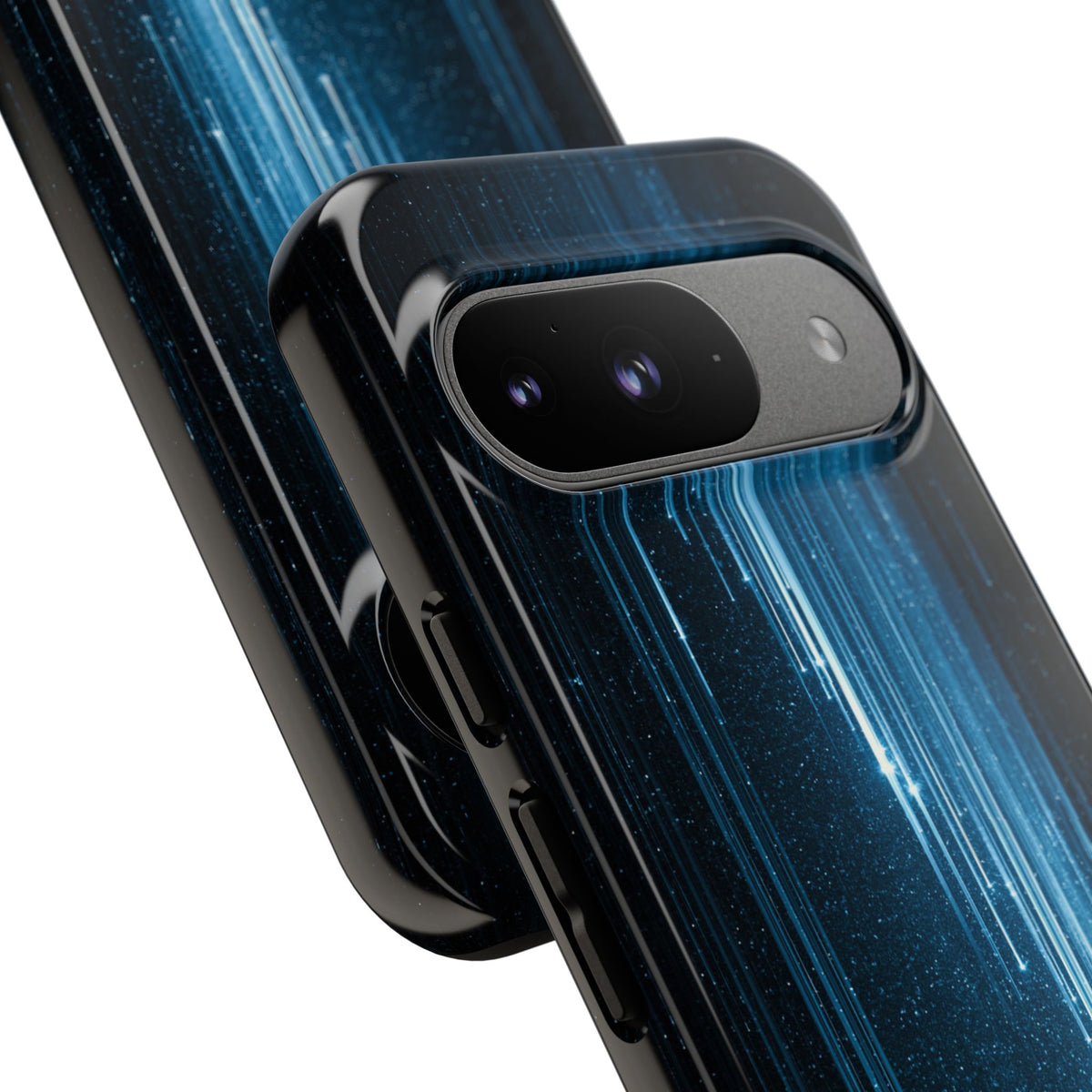 Nocturnal Cascade · Tough Phone Case for Pixel · Black