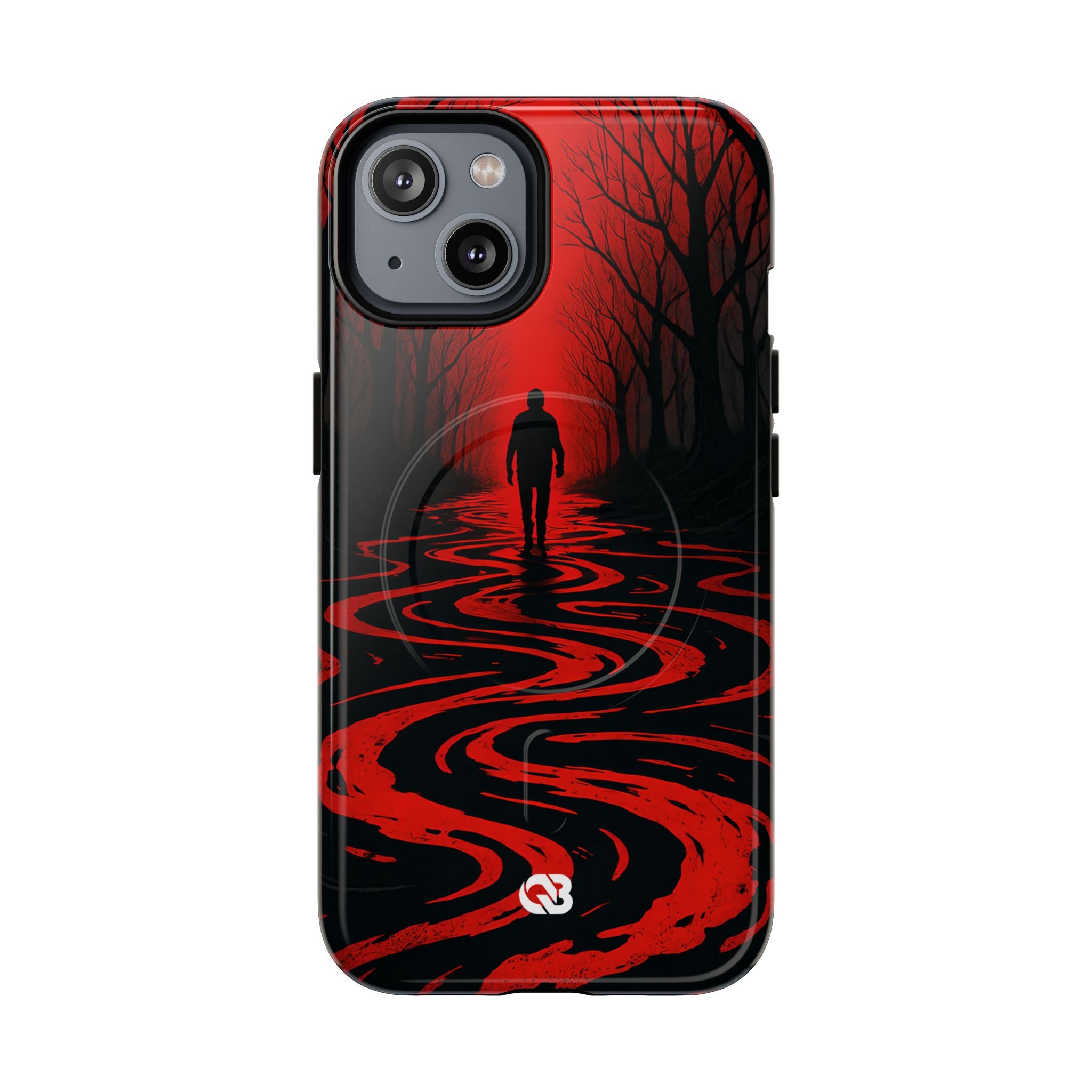 Crimson Shadow Path · Tough+ Phone Case for iPhone · Magsafe