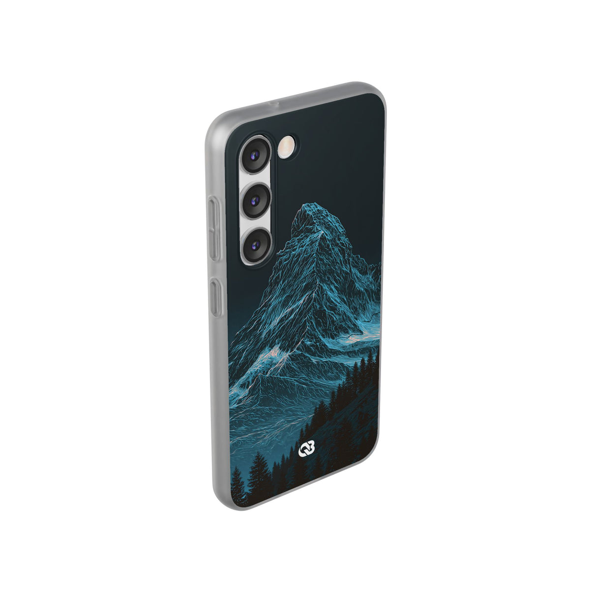 Glacial Alpine Peak · Lite Phone Case for Samsung · Blue