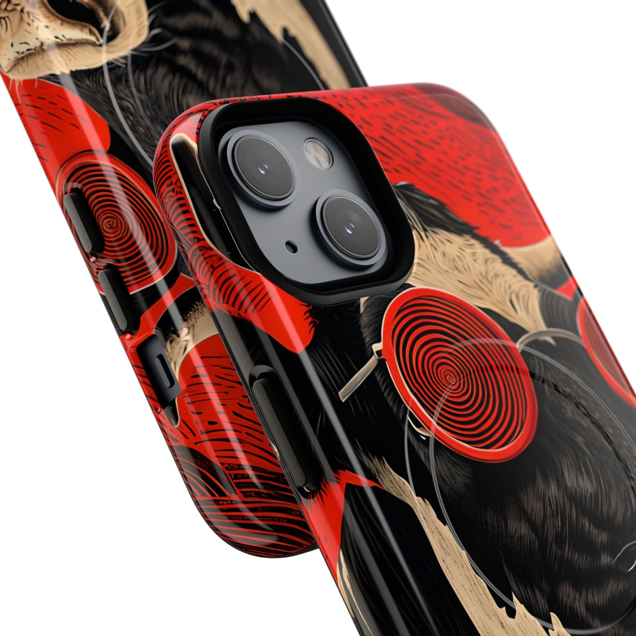 Hypnotic Cow iPhone 14 Case - Tough+