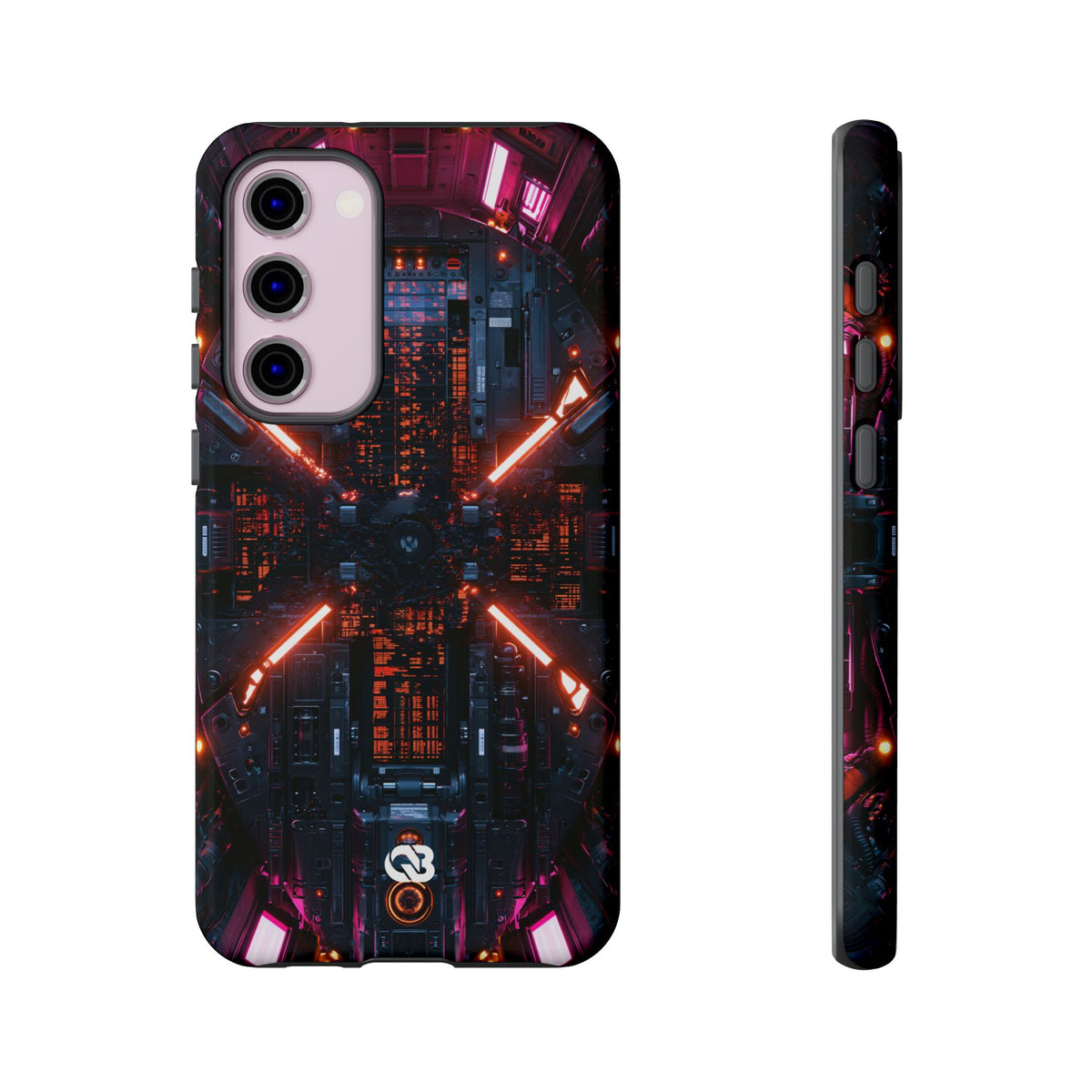 Cybernetic Reactor Core · Tough Phone Case for Samsung · Black