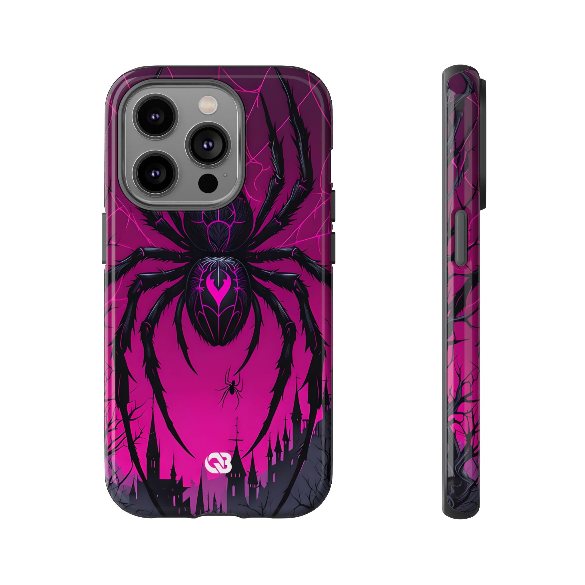 Obsidian Neon Widow · Tough Handyhülle für iPhone