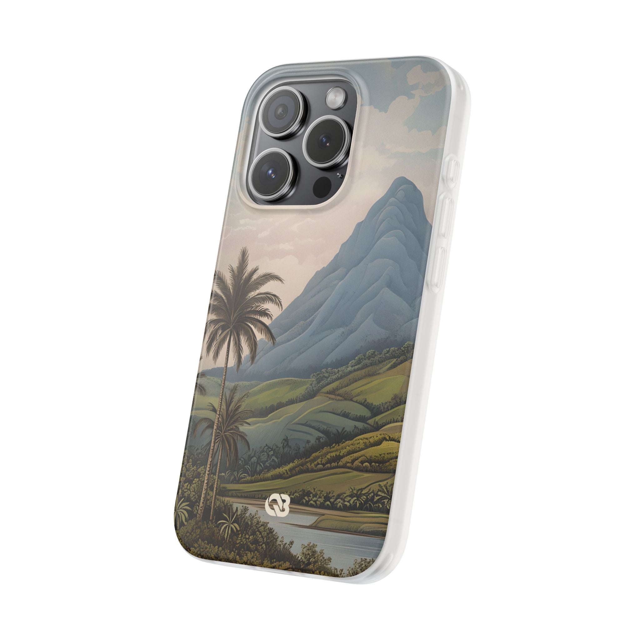 Azure Mountain Vista · Soft Custodia per iPhone