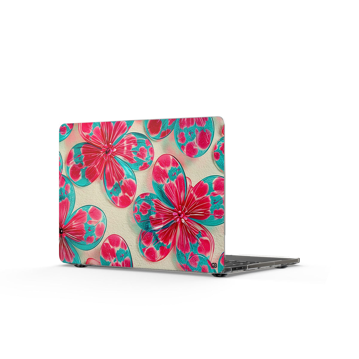 Lucite Jelly Bloom · Clear Hard Case for MacBook · Pink