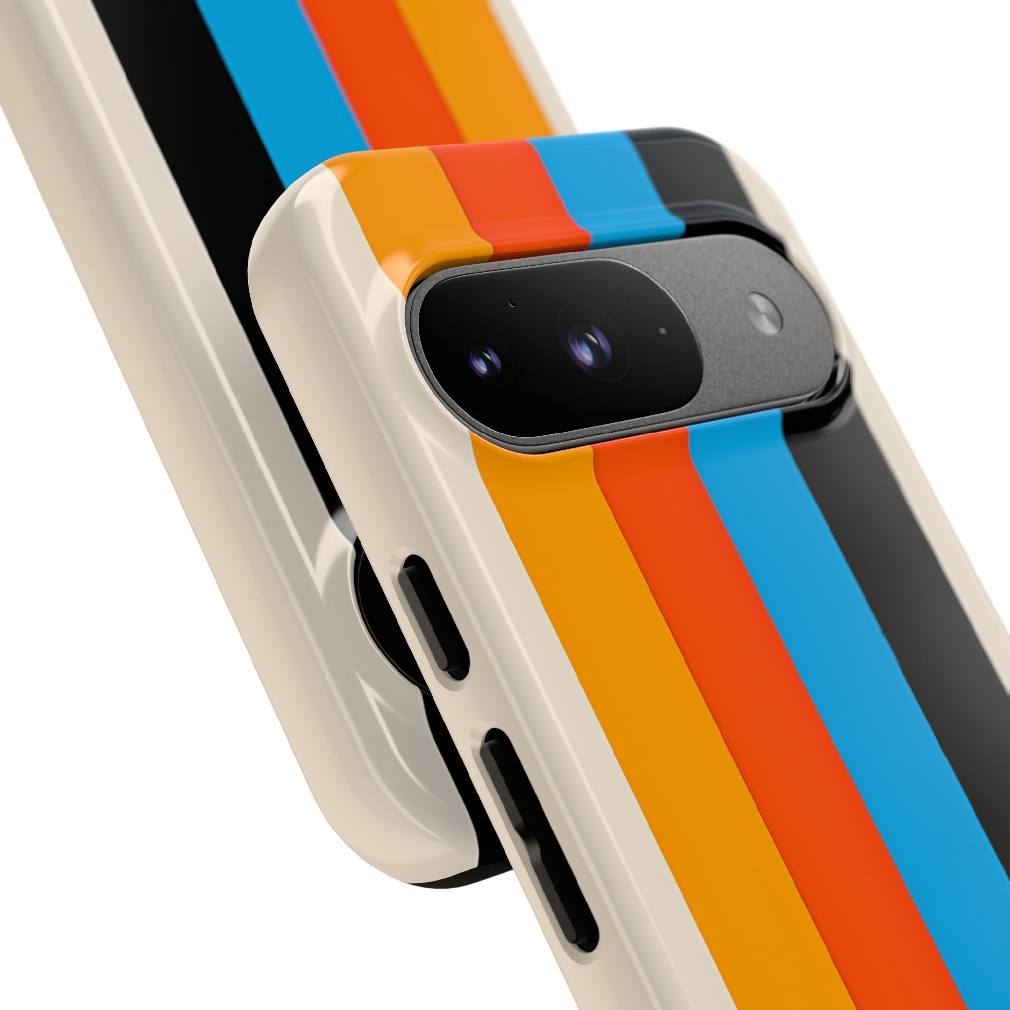 Retro Racing Stripes · Tough Phone Case for Google Pixel