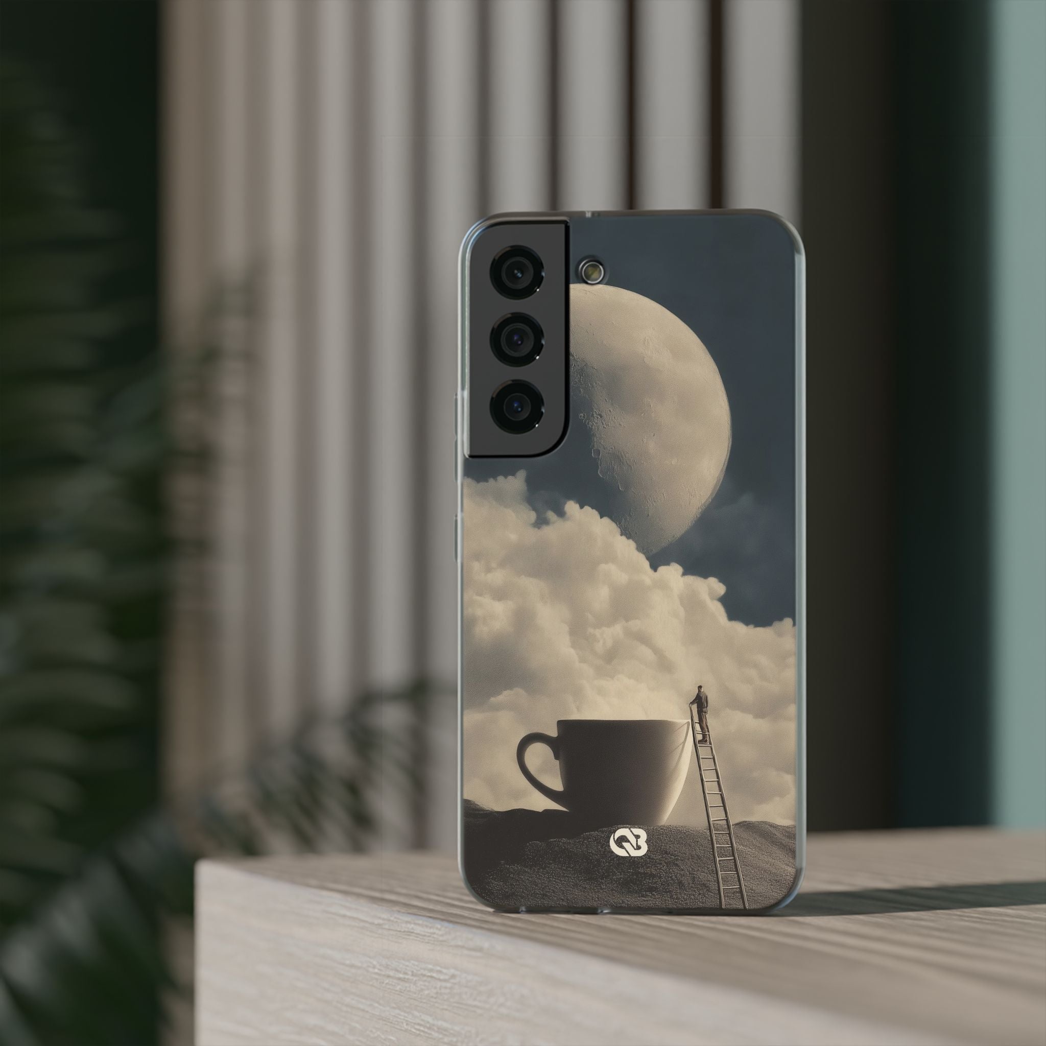 Midnight Brew Moon · Soft Phone Case for Samsung