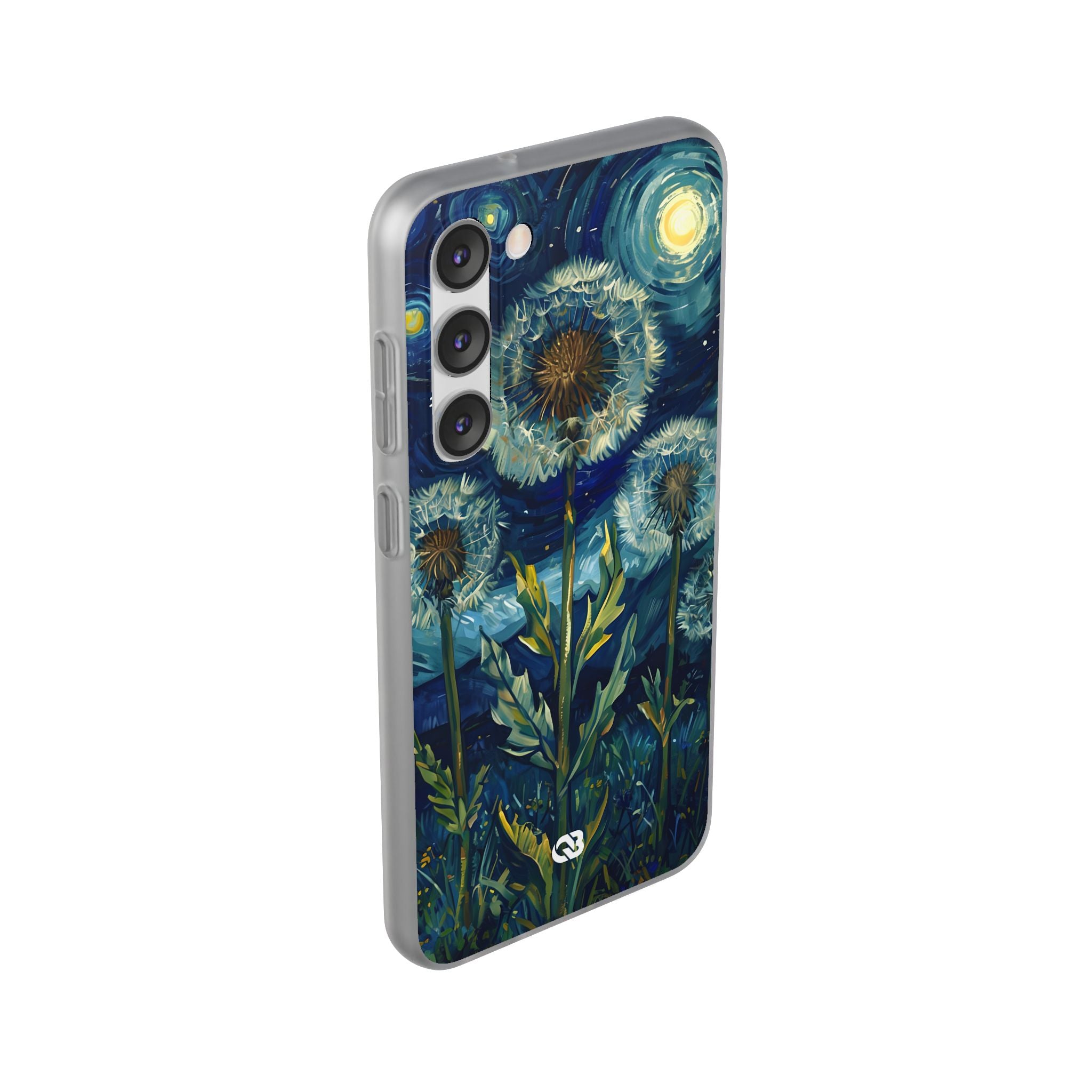 Starry Dandelion Swirl · Soft Phone Case for Samsung