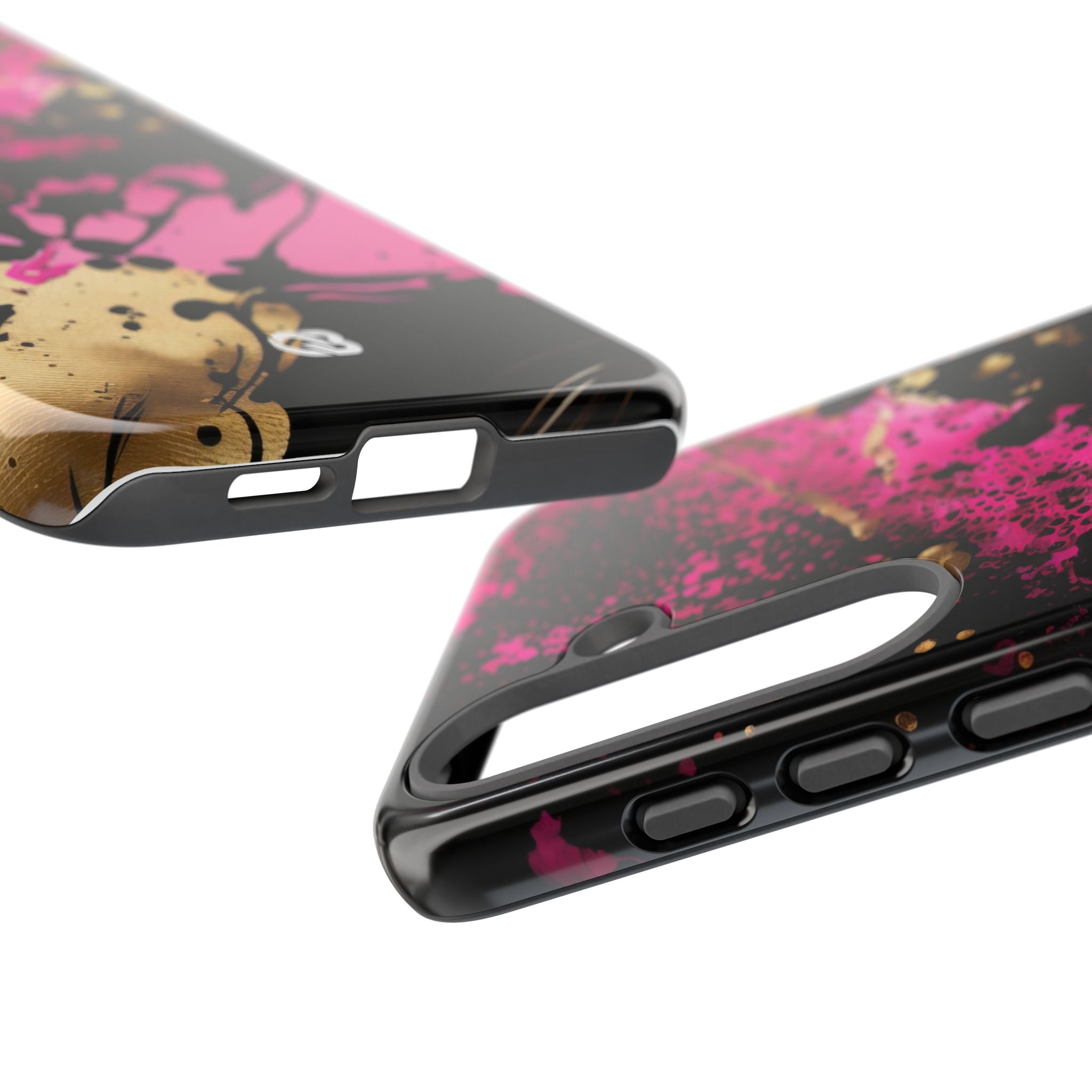 Magenta Liquid Gold · Tough Fundas para teléfono para Samsung