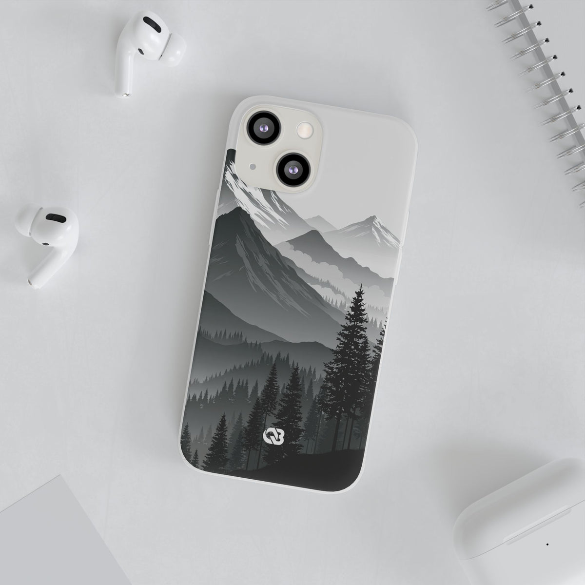 Alpine Horizon · Lite Phone Case for iPhone · Black