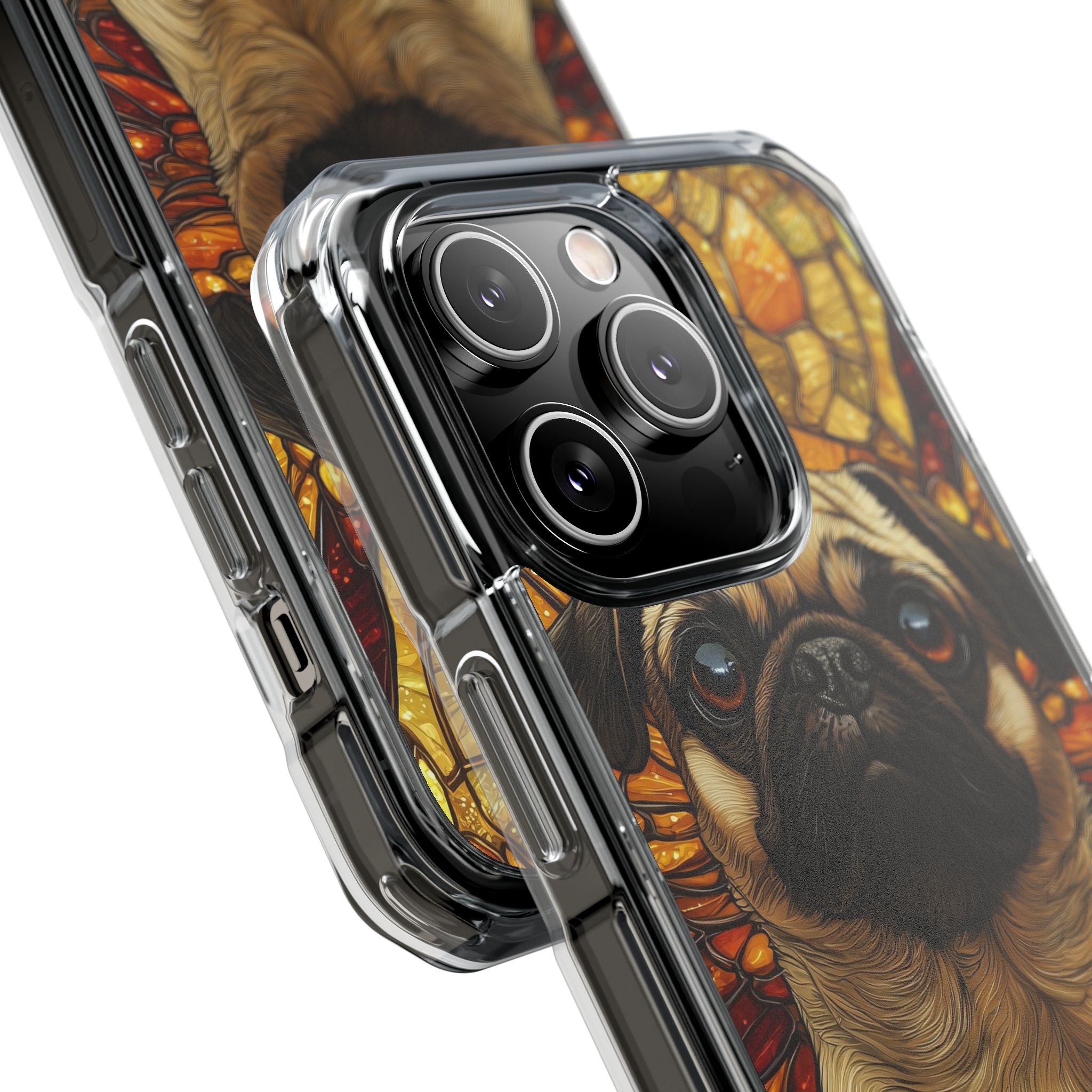 Amber Pug Divinity · Impact Phone Case for iPhone · Magsafe