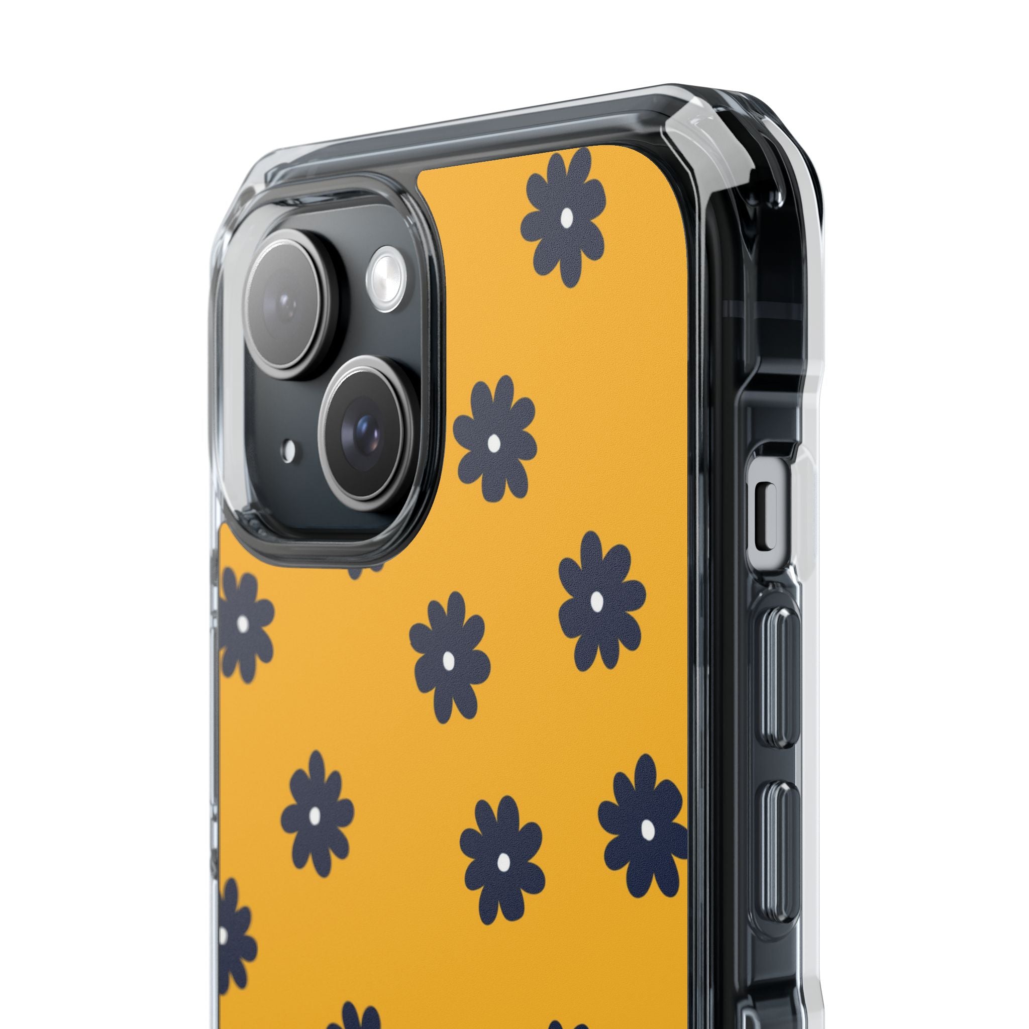Navy Daisy Mustard · Impact Phone Case for iPhone · Magsafe
