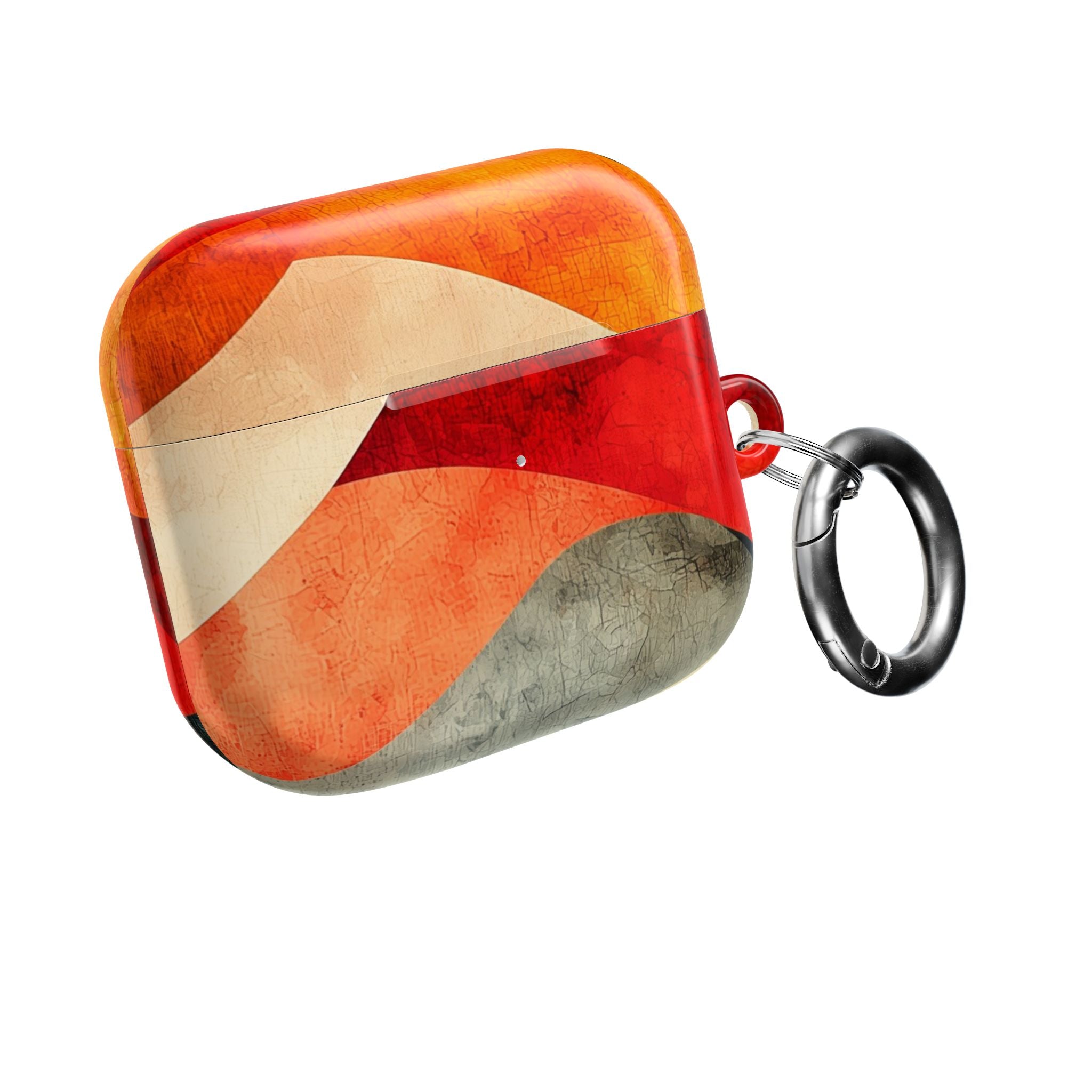 Crimson Ripples - AirPods Case