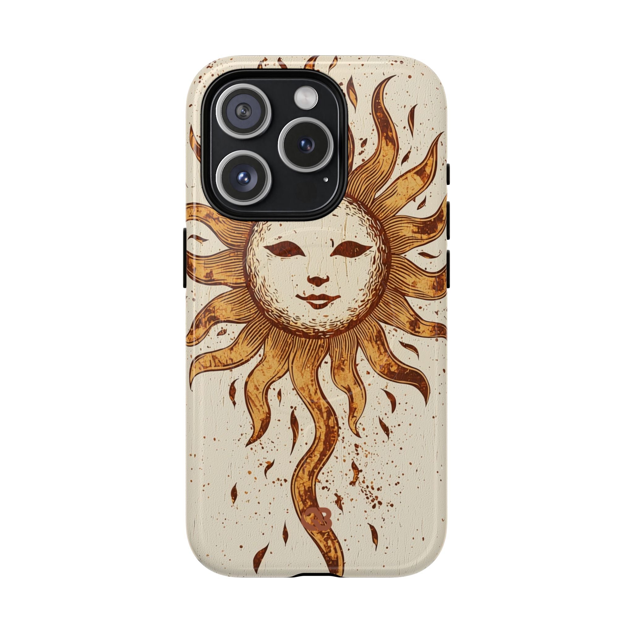 Rustic Solar Mask · Tough+ Phone Case for iPhone · Magsafe