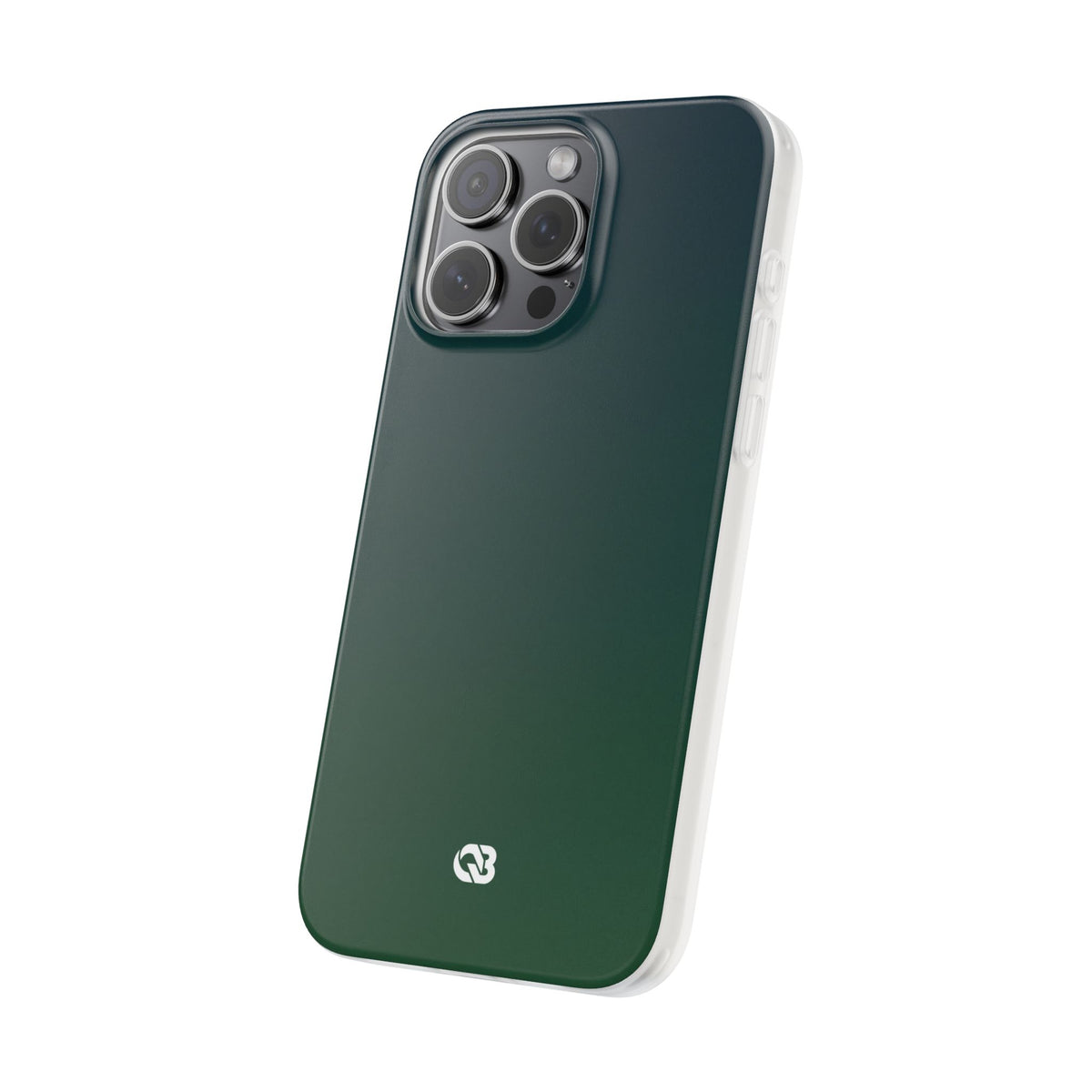 Green Lite Phone Case for iPhone - Midnight Pine Horizon
