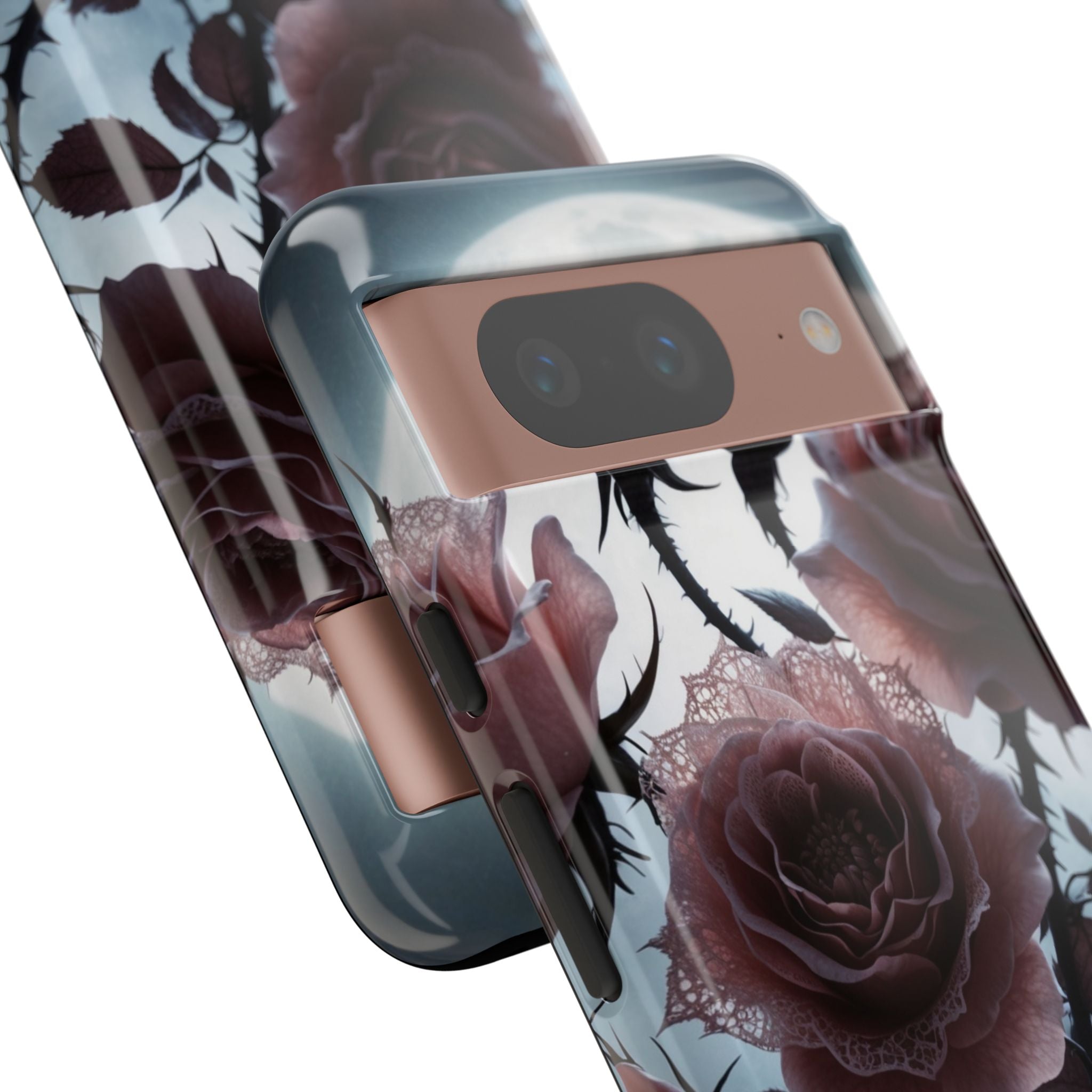 Leuchtende Rosen Dornen Google Pixel 8 Case - Tough