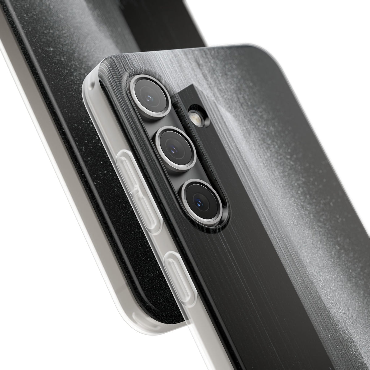 Black Lite Phone Case for Samsung - Brutalist Pixel Monolith