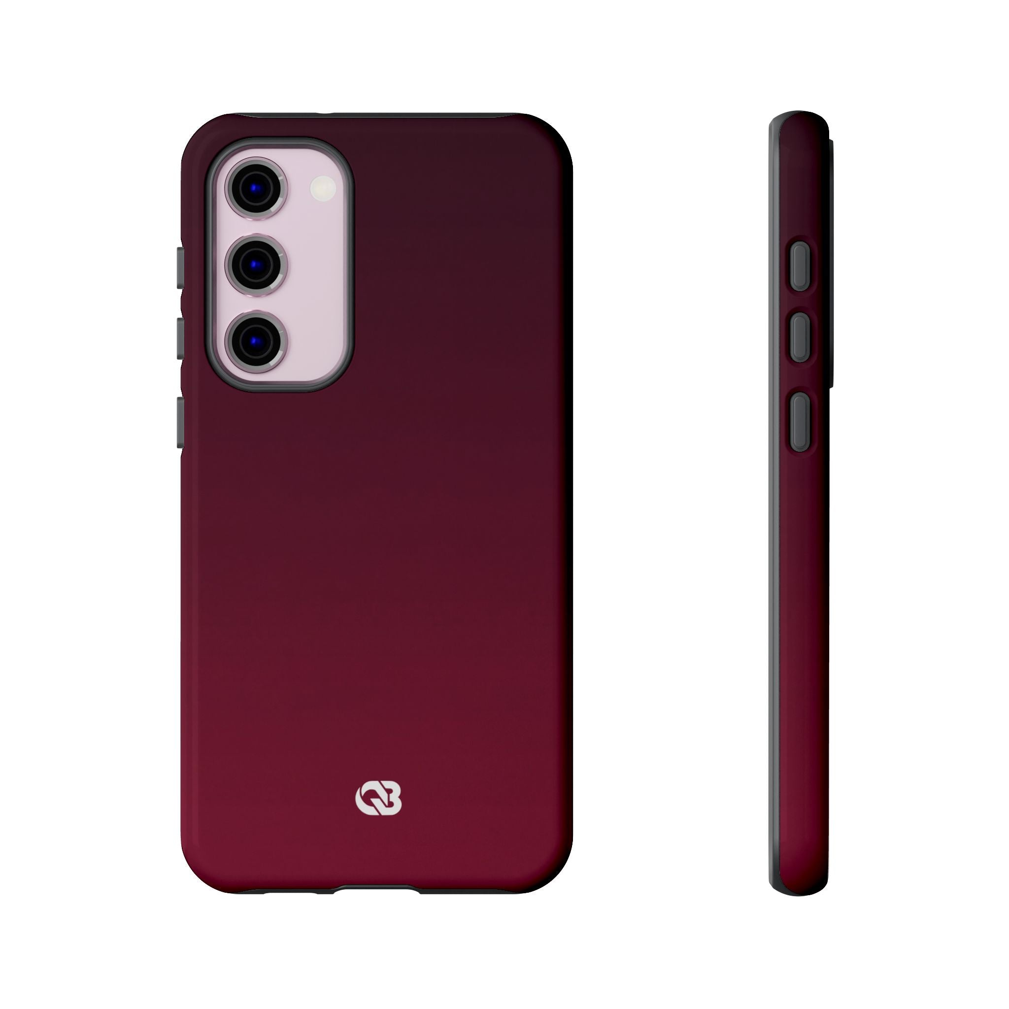 Red Tough Phone Case for Samsung - Deep Sangria Gradient
