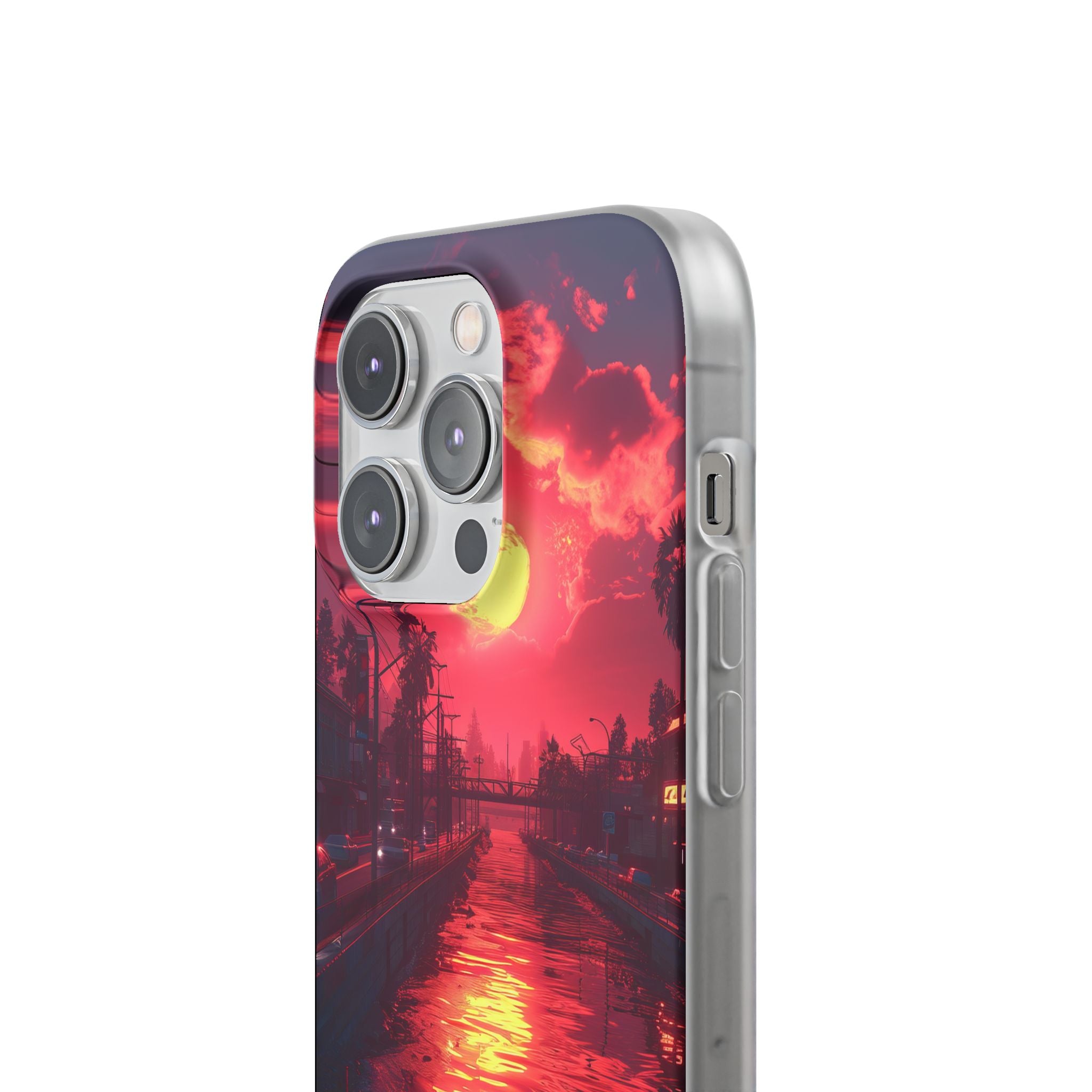 Luminous Moonlight iPhone 14 Pro -pehmeä suojakotelo