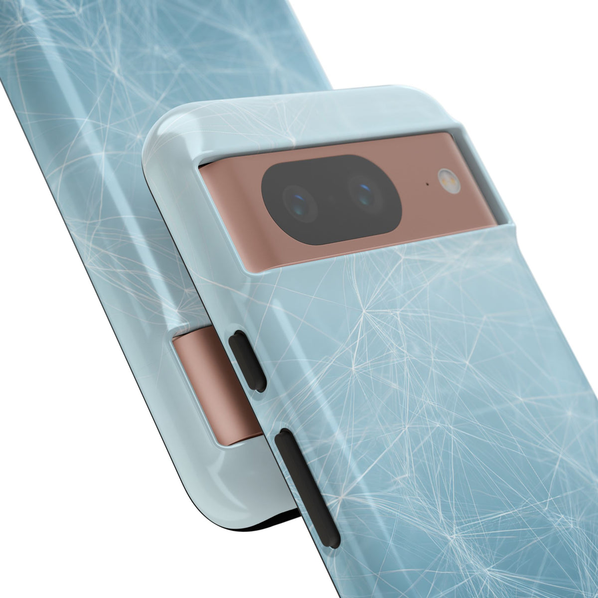 Teal Tough Phone Case for Google Pixel - Arctic Digital Nexus