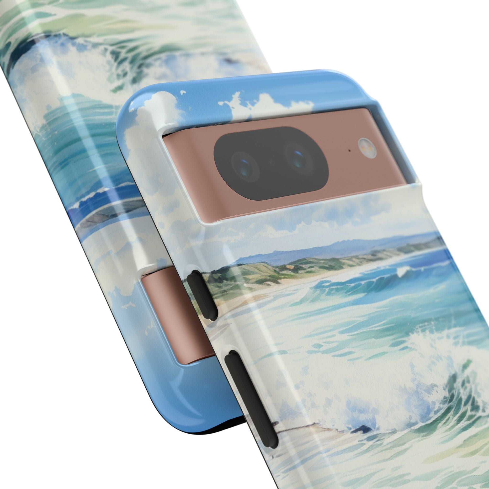 Foamy Wave Breeze Google Pixel 8 Case - Tough