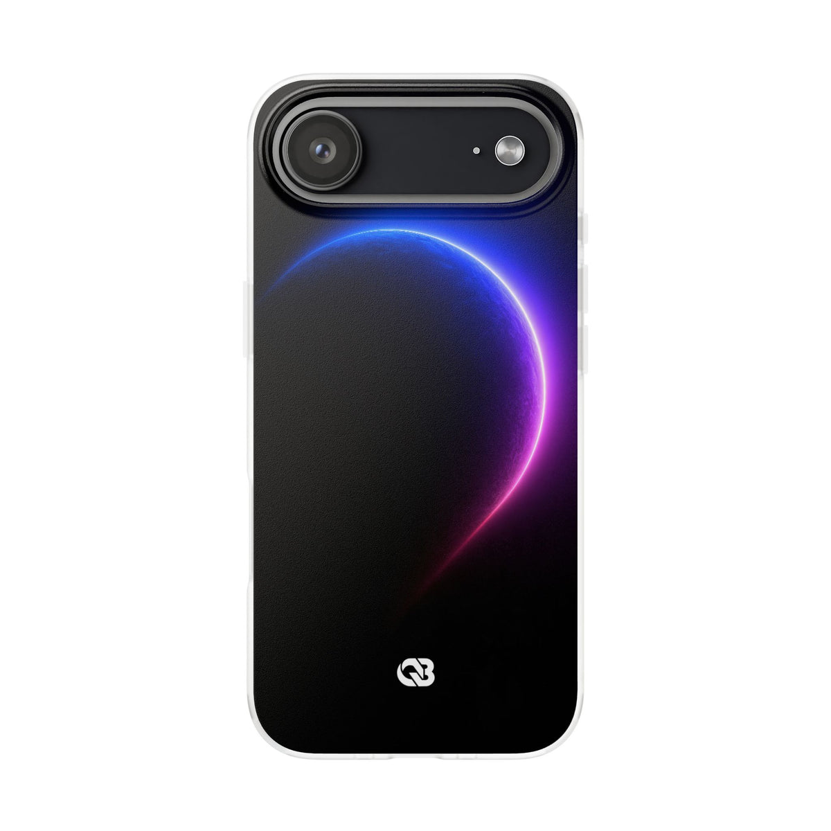 Luminous Eclipse · Lite Phone Case for iPhone · Black
