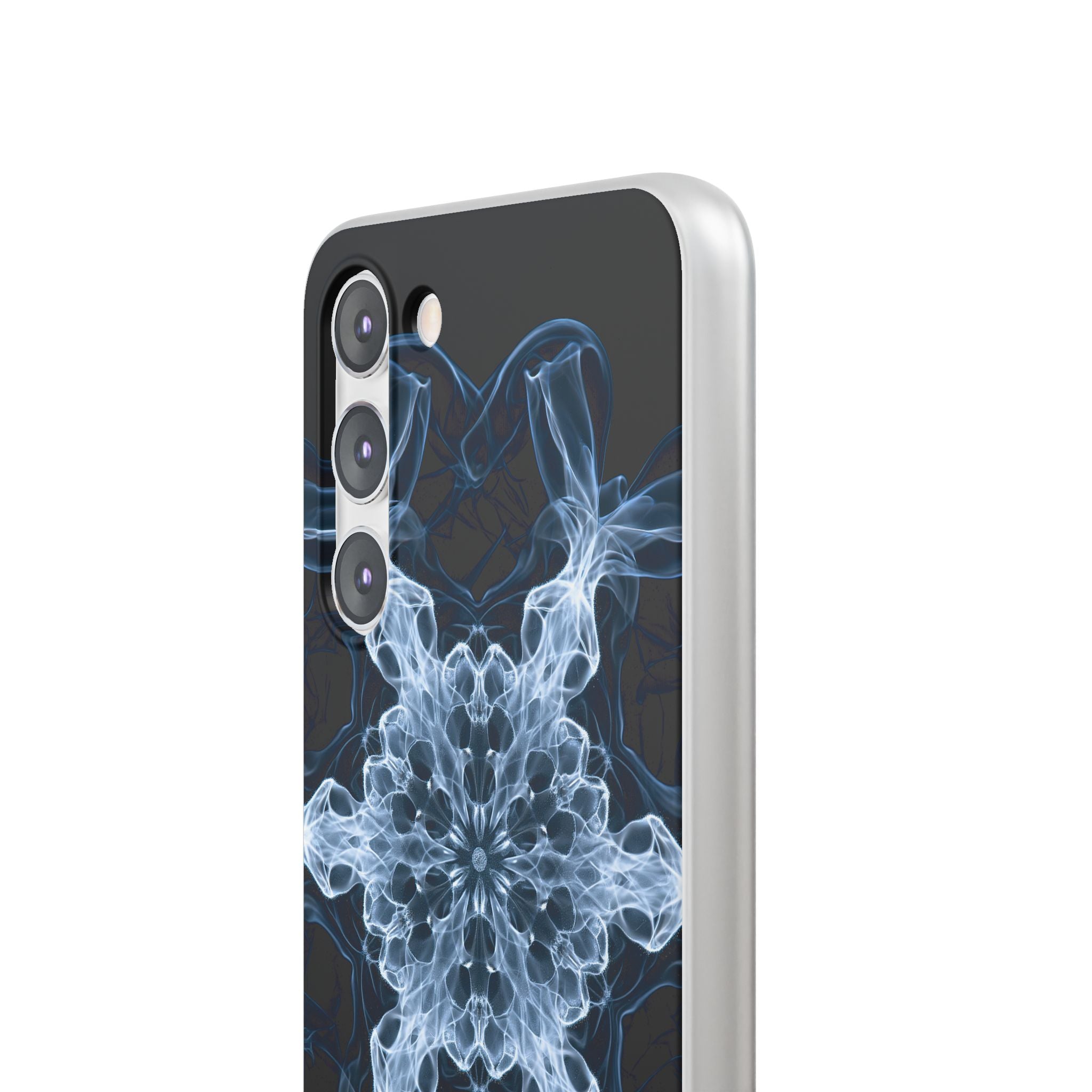 Blue Lite Phone Case for Samsung - Glacial Smoke Crown