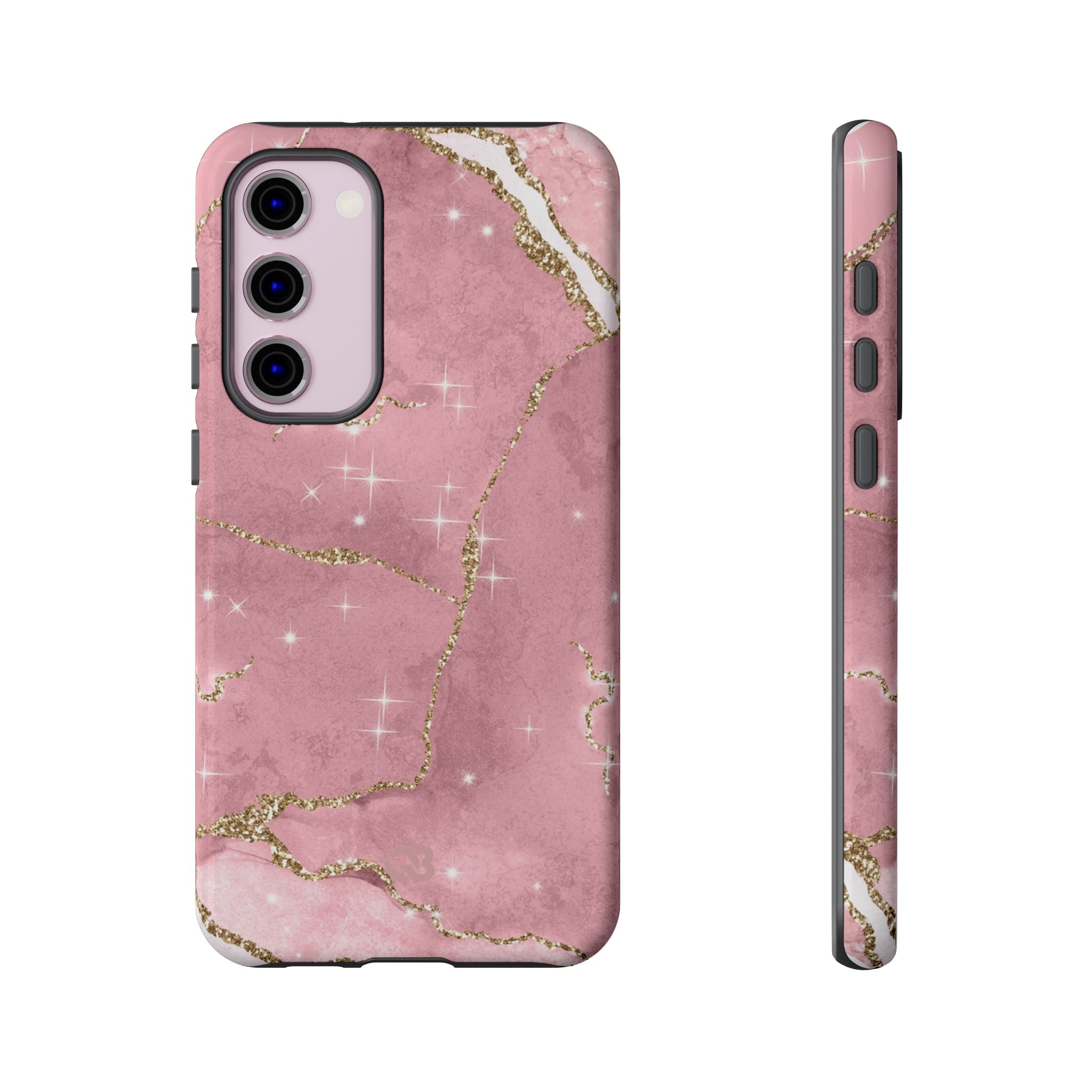 Rose Sparkle Marble · Tough Phone Case for Samsung