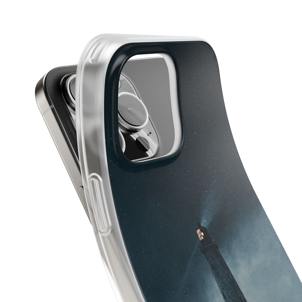 Nordic Coastal Beacon · Lite Phone Case for iPhone · Blue