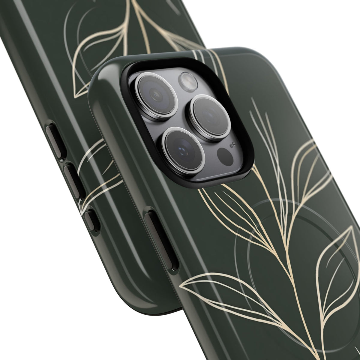 Green Tough 2.0 Magsafe Phone Case for iPhone - Deep Moss Willow