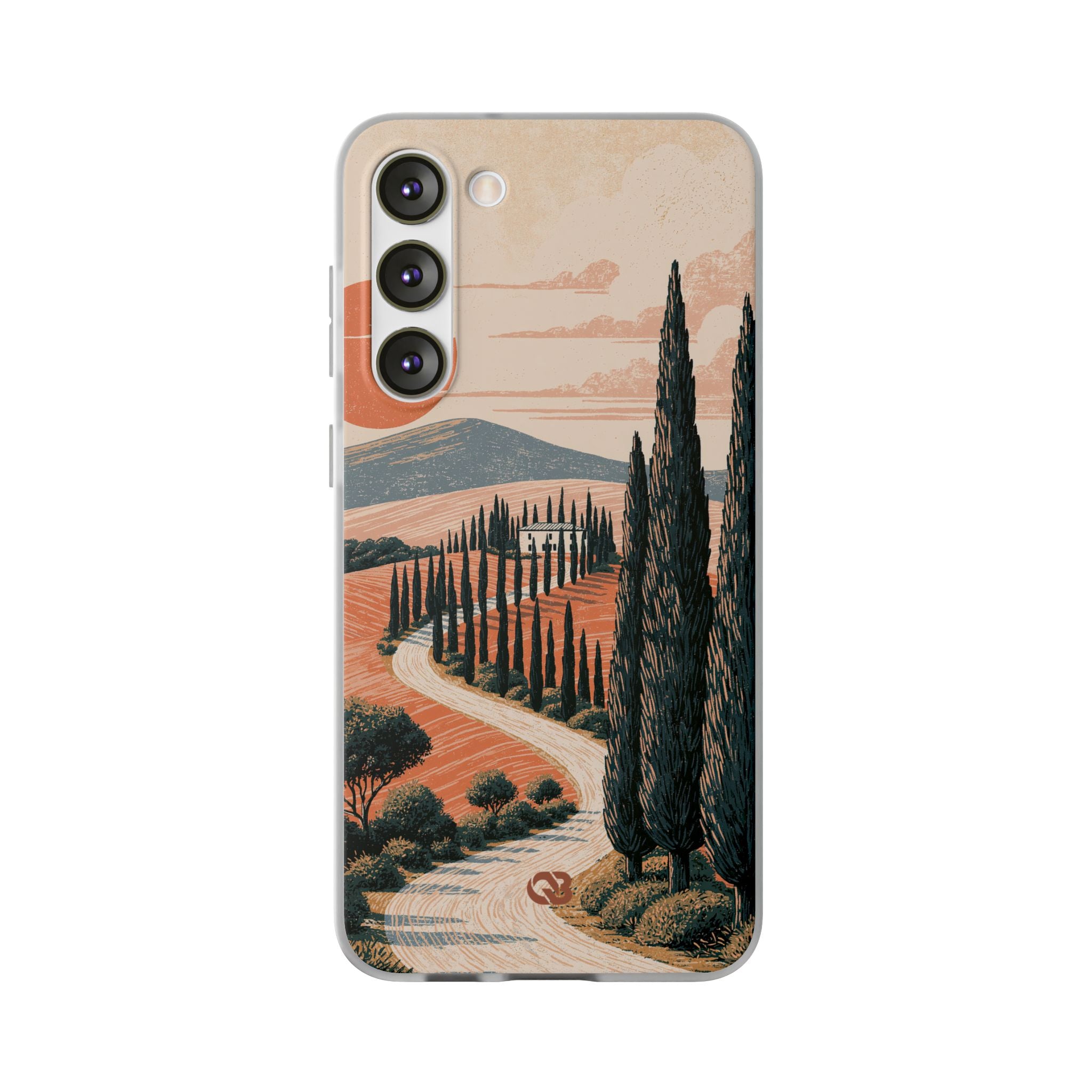 Orange Lite Phone Case for Samsung - Terracotta Ridge Trail