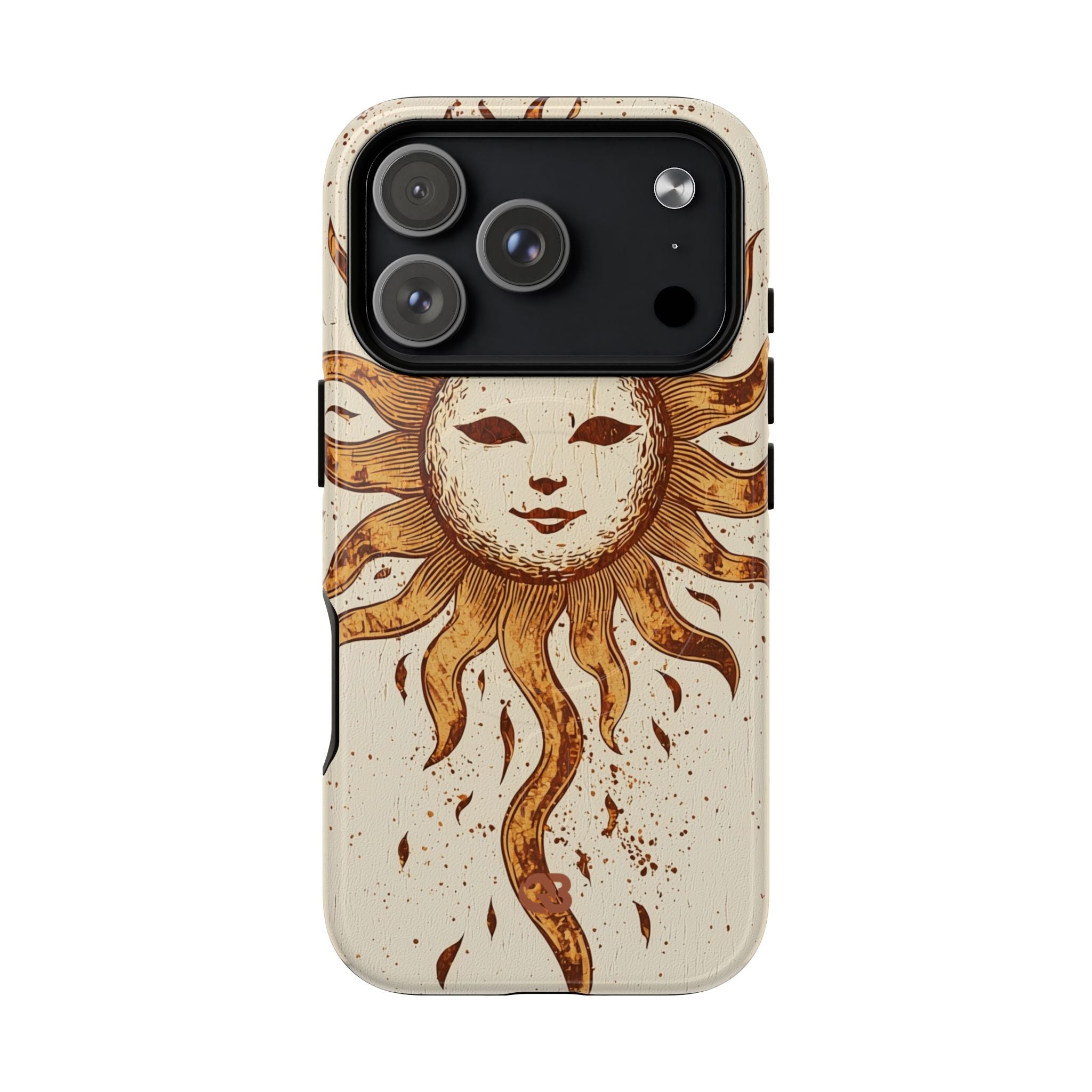 Rustic Solar Mask · Tough+ Phone Case for iPhone · Magsafe