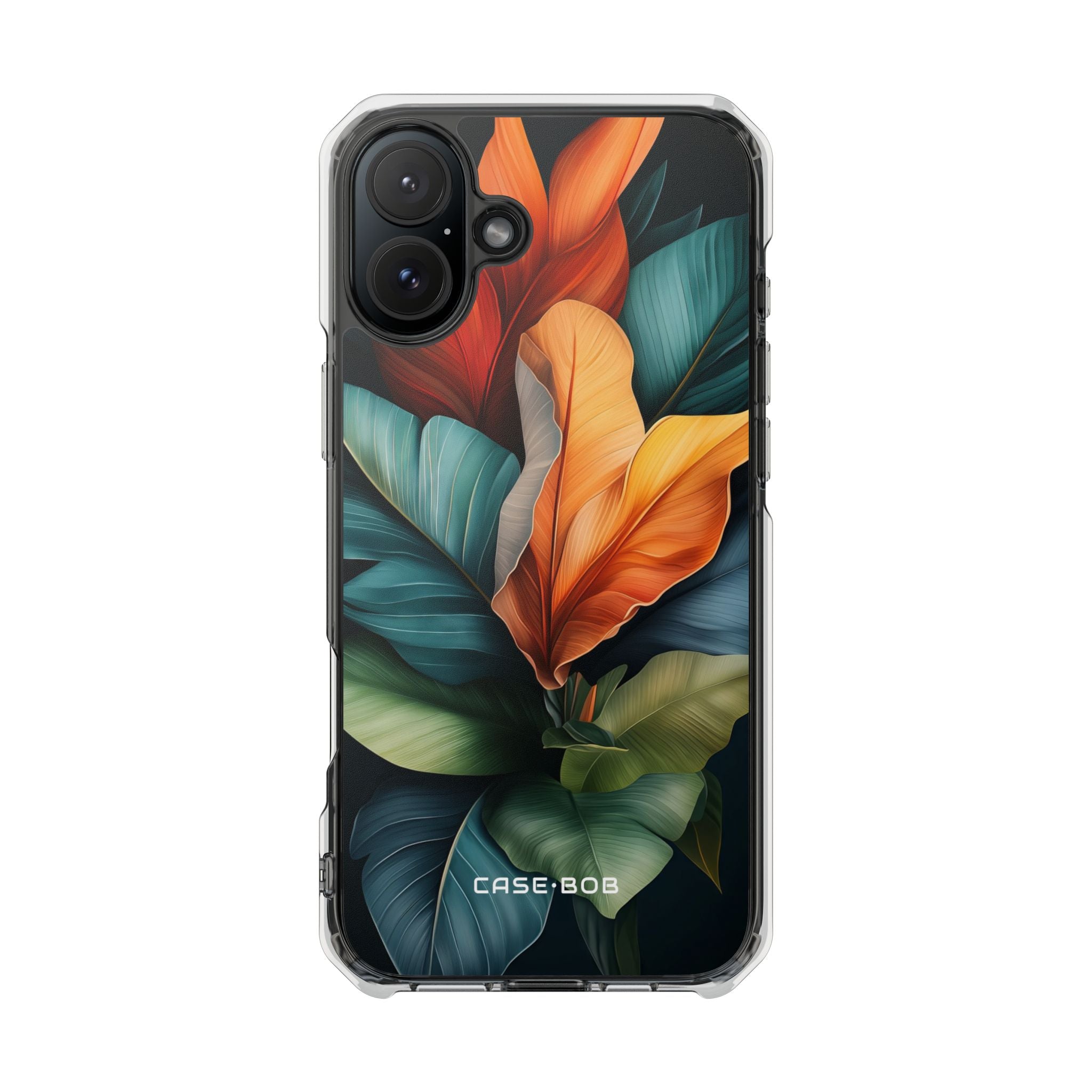 Tropisk bladeksplosion iPhone 16 Plus Cover - Impact