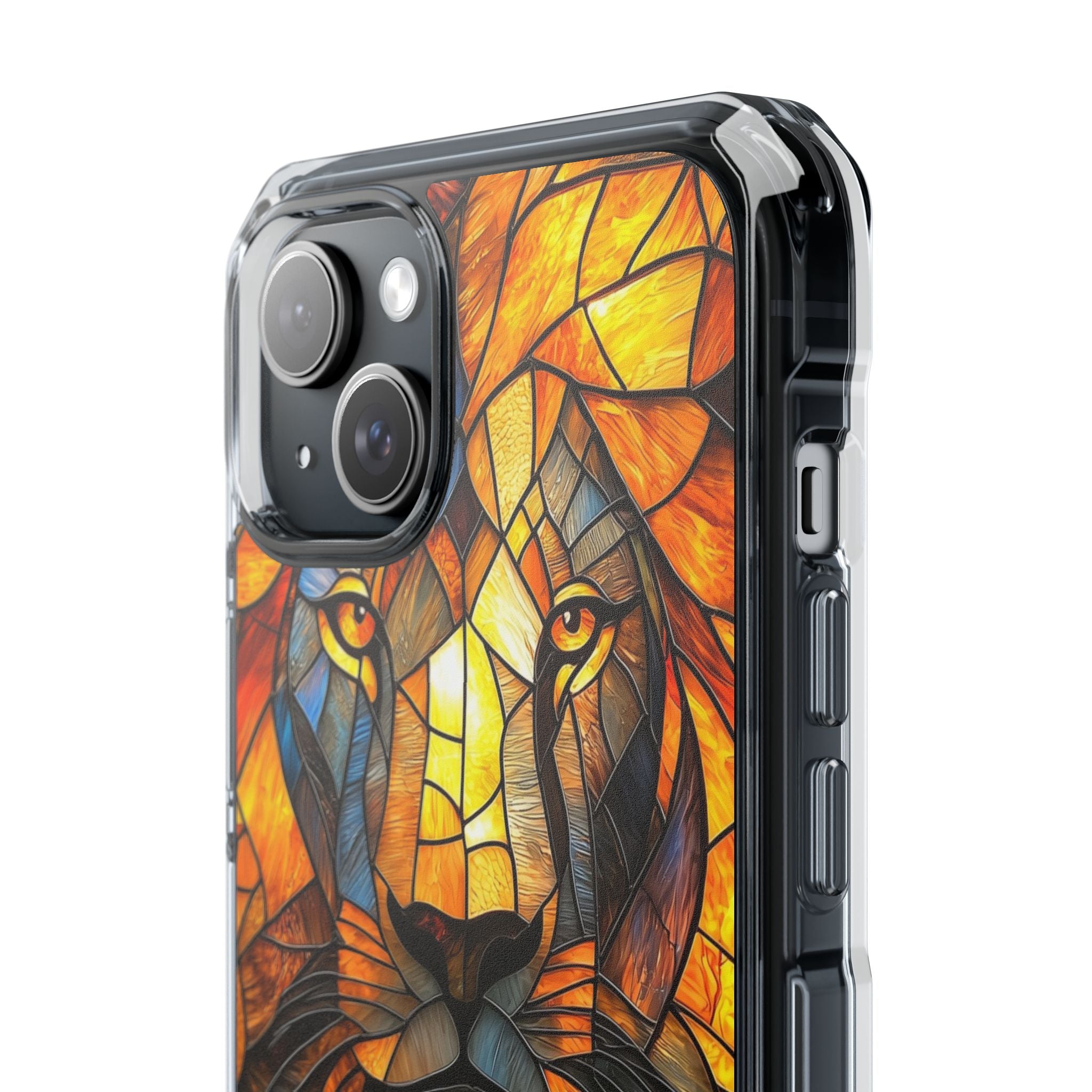 Lion Radiance iPhone 15 Plus Case - Impact