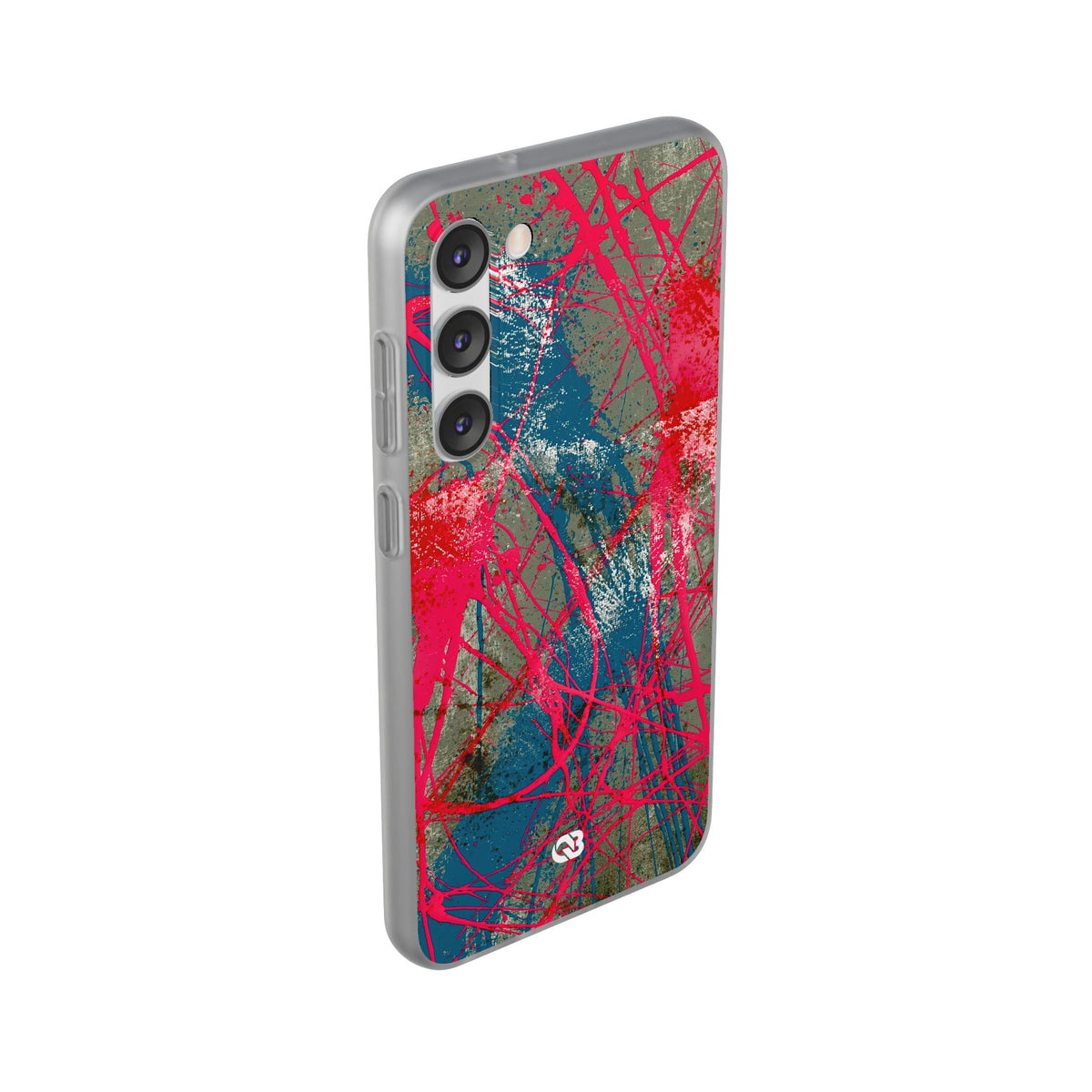 Neon Static Drip · Lite Phone Case for Samsung · Pink
