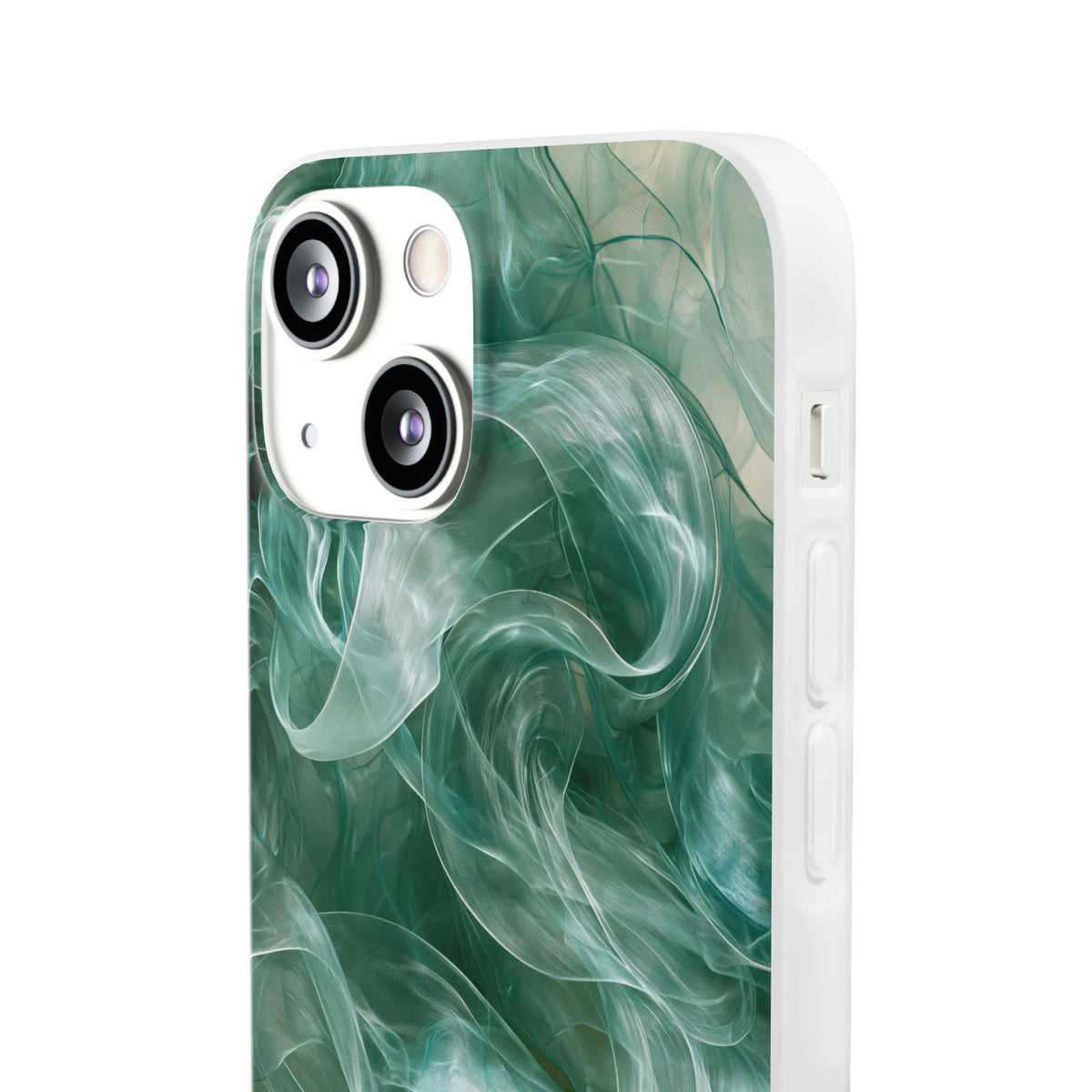 Translucent Aqua Flow · Lite Phone Case for iPhone · Teal