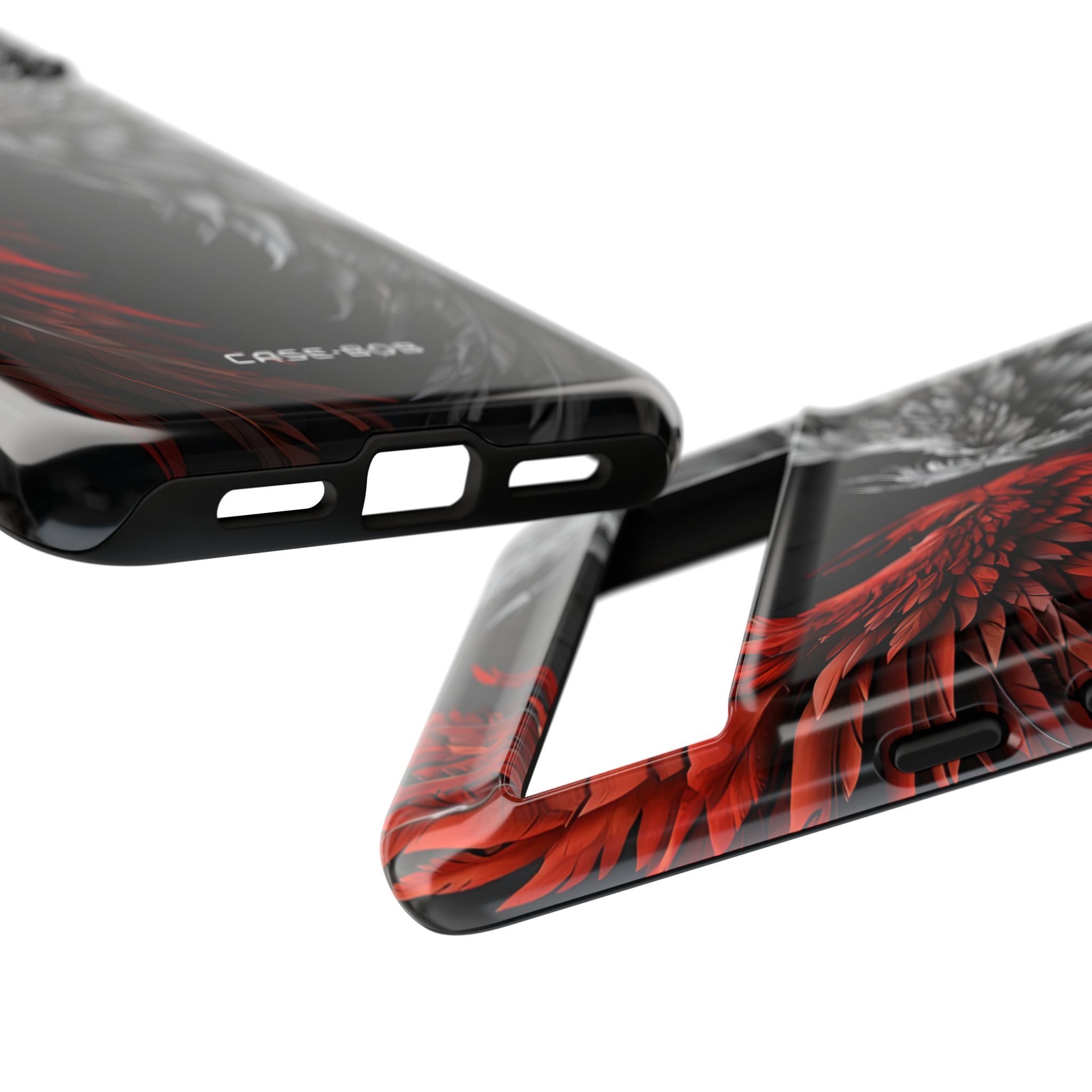 Crimson White Wings Google Pixel 8 Pro Case - Tough