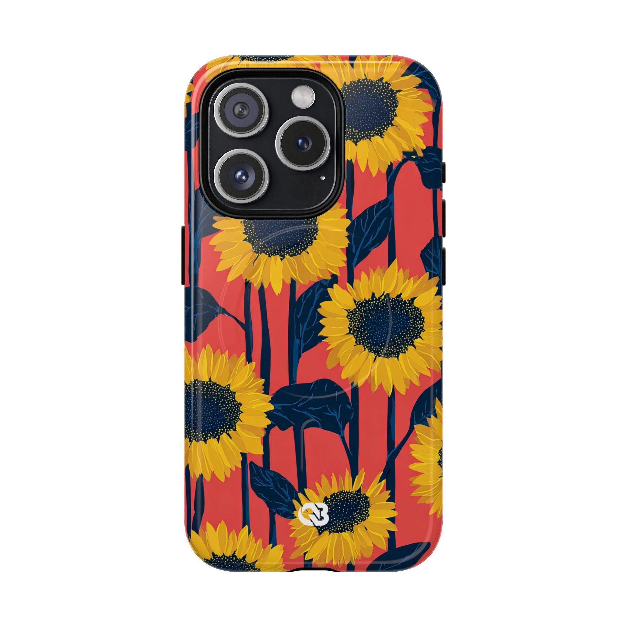Solar Navy Bloom · Tough+ Phone Case for iPhone · Magsafe