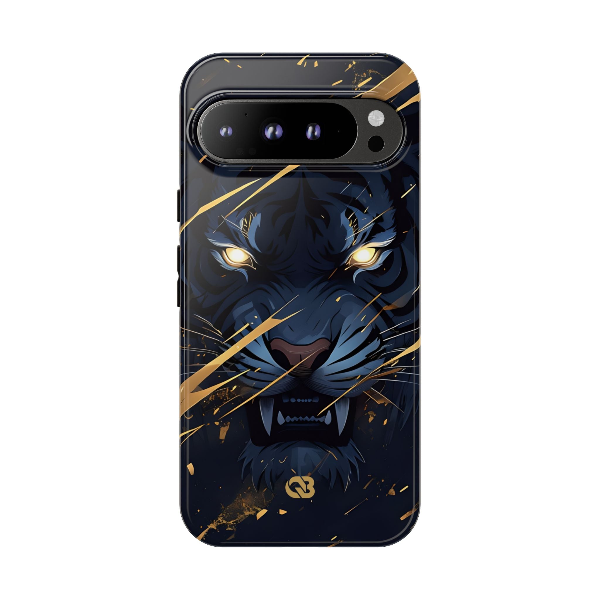 Obsidian Gold Predator · Tough Phone Case for Google Pixel