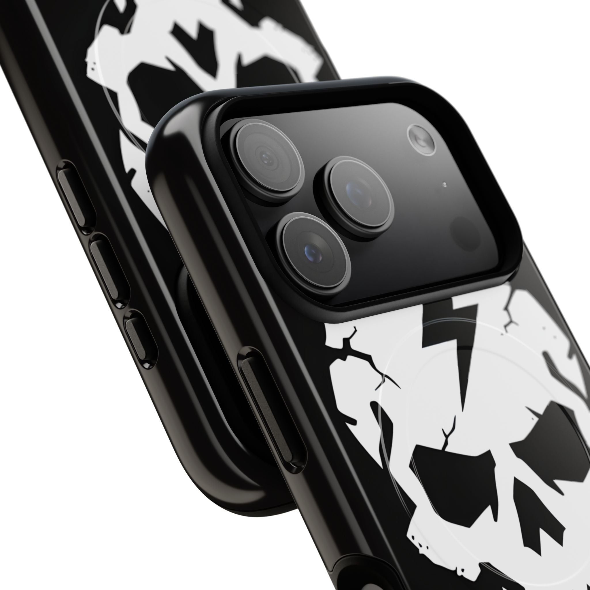 Lightning Skull iPhone 17 Pro Case - Tough+ - CASE•BOB