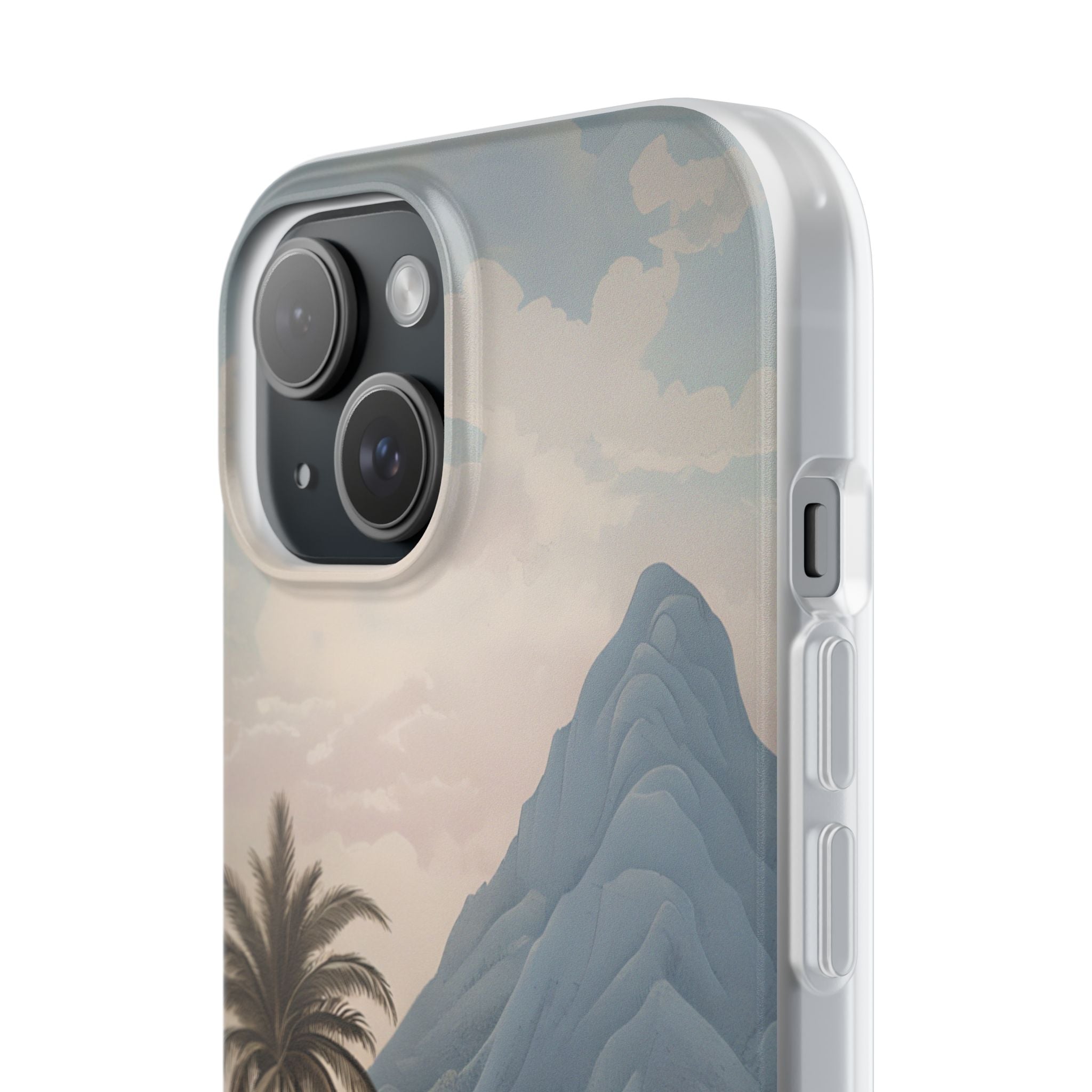 Azure Mountain Vista · Soft Custodia per iPhone