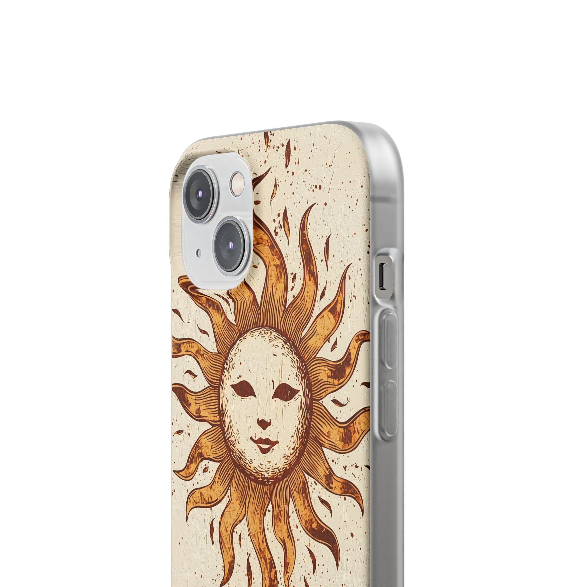 Rustic Solar Mask · Soft Mobilskal för iPhone