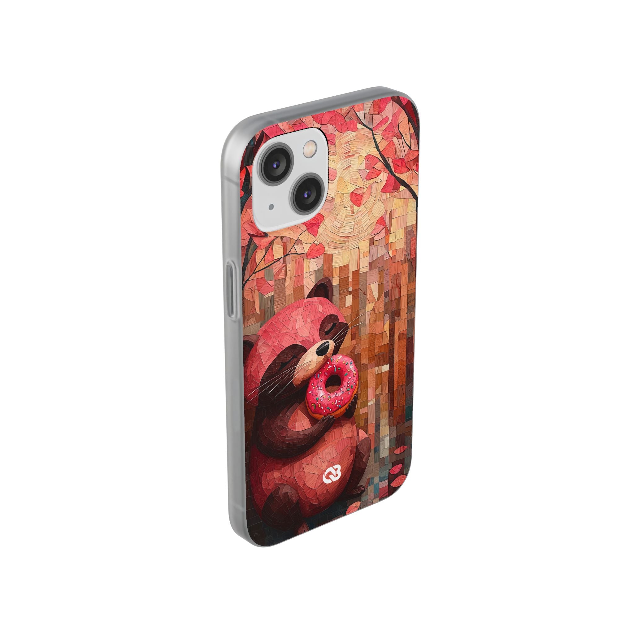 Crimson Donut Bandit · Soft Custodia per iPhone