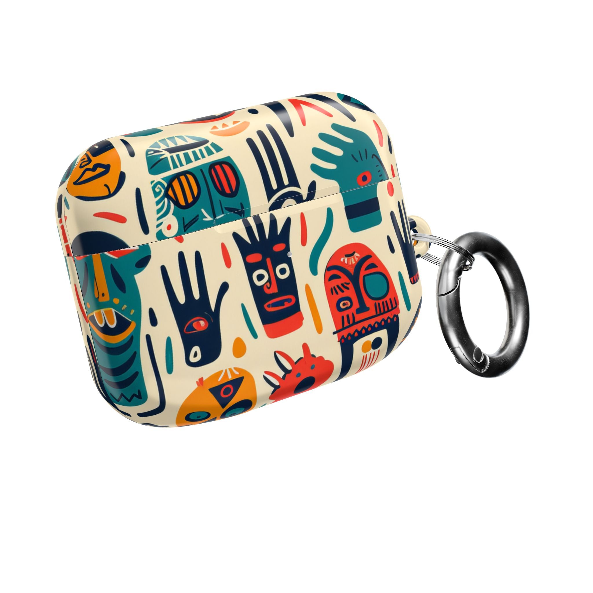 Tribal Faces - AirPods Case