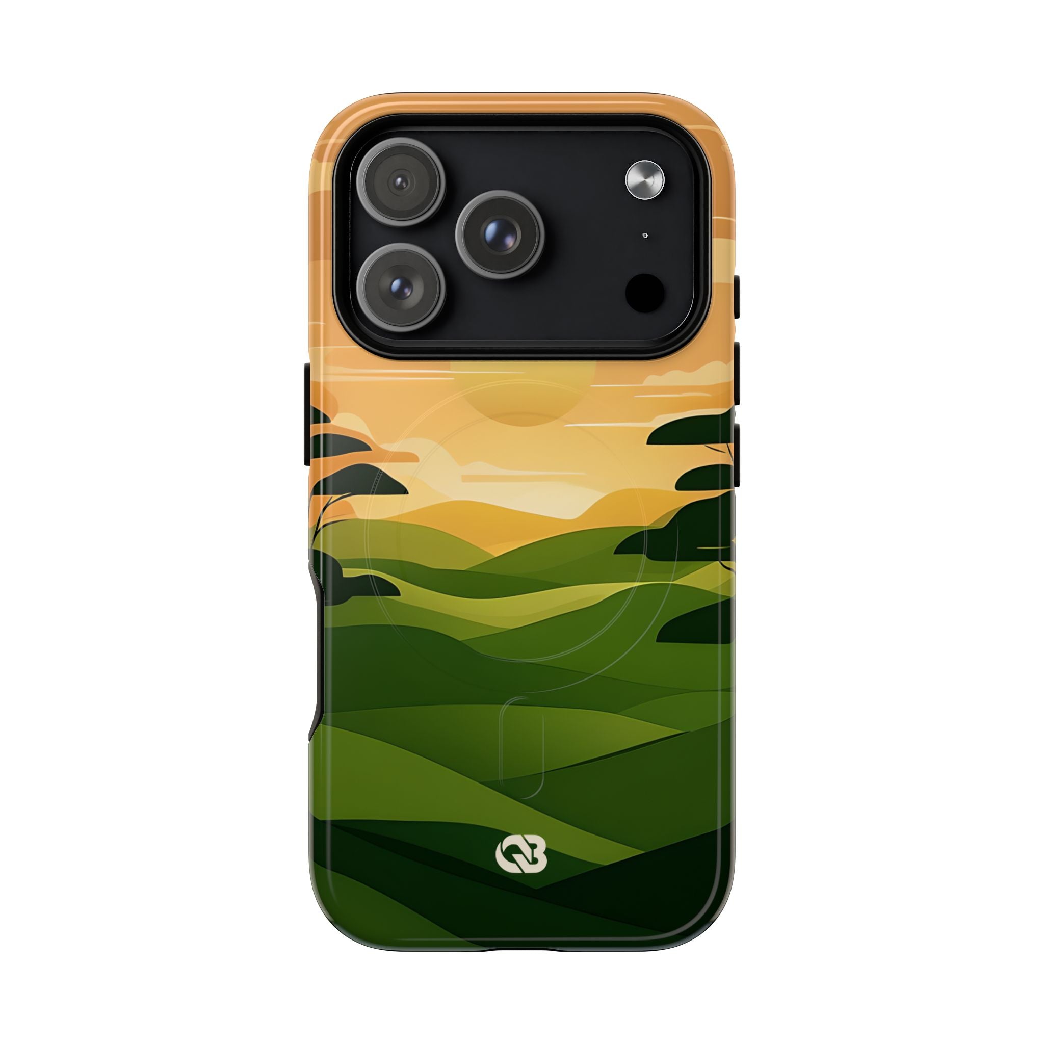 Verdant Horizon Sun · Tough+ Phone Case for iPhone · Magsafe